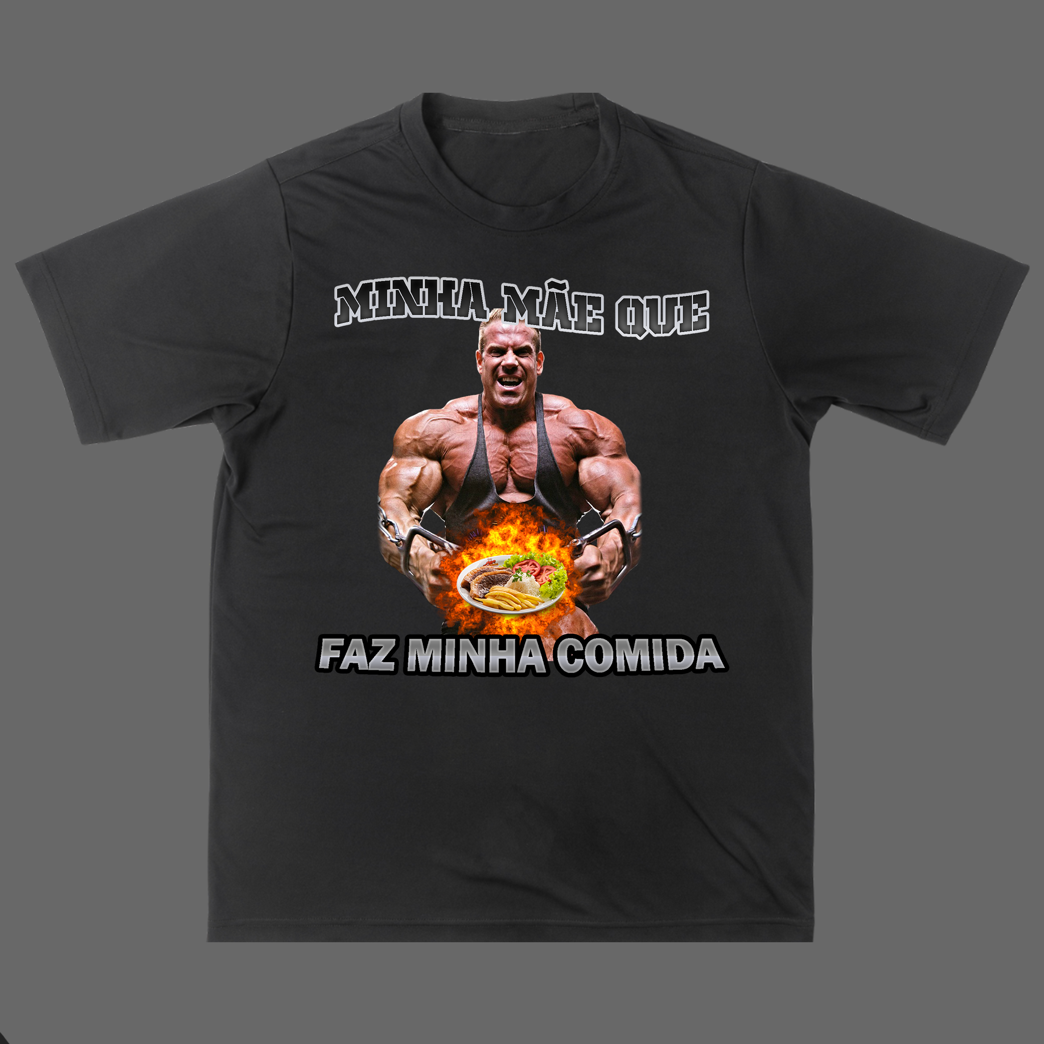 Nome do produto: Camisa - Minha Mãe que Faz Minha Comida