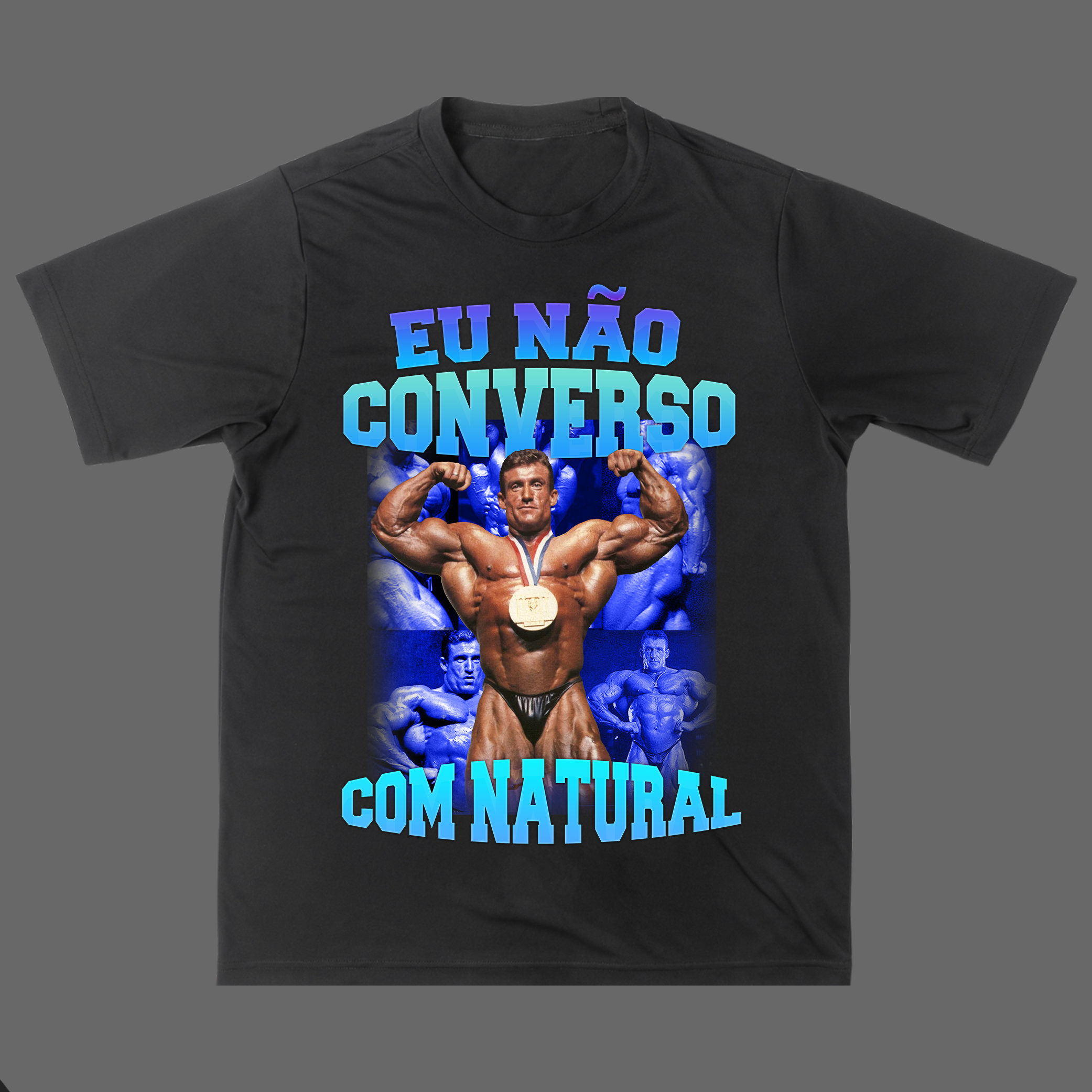 Nome do produto: Camisa - Eu Não Falo Com Natural