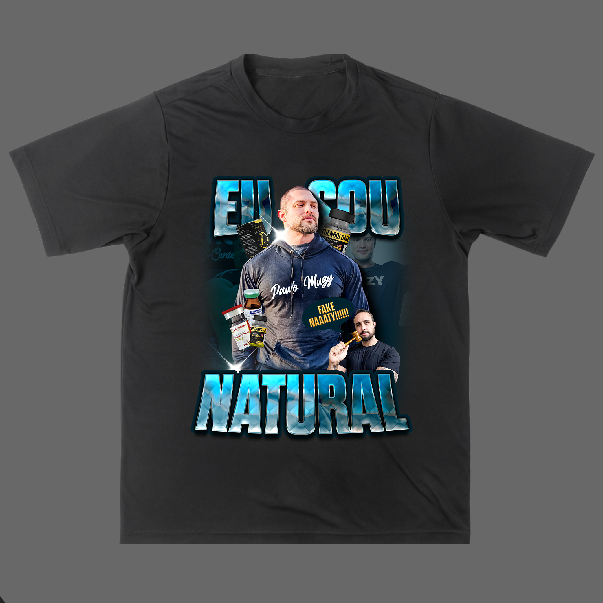 Nome do produto: Camisa - Eu Sou Natural 