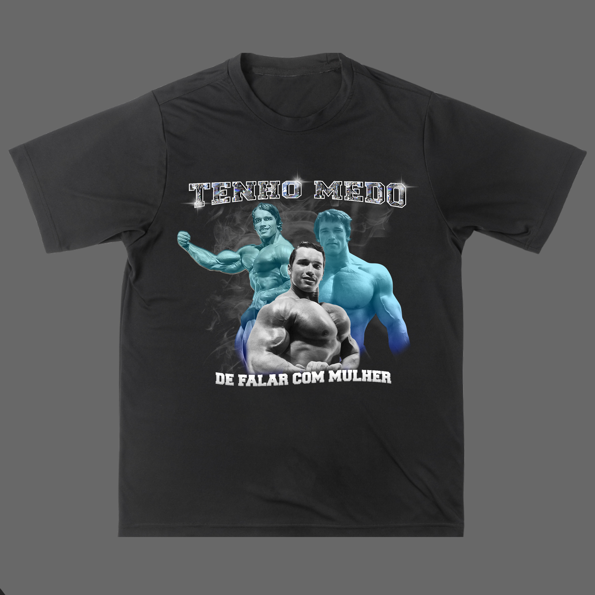 Nome do produto: Camisa - Tenho Medo de Falar Com Mulheres
