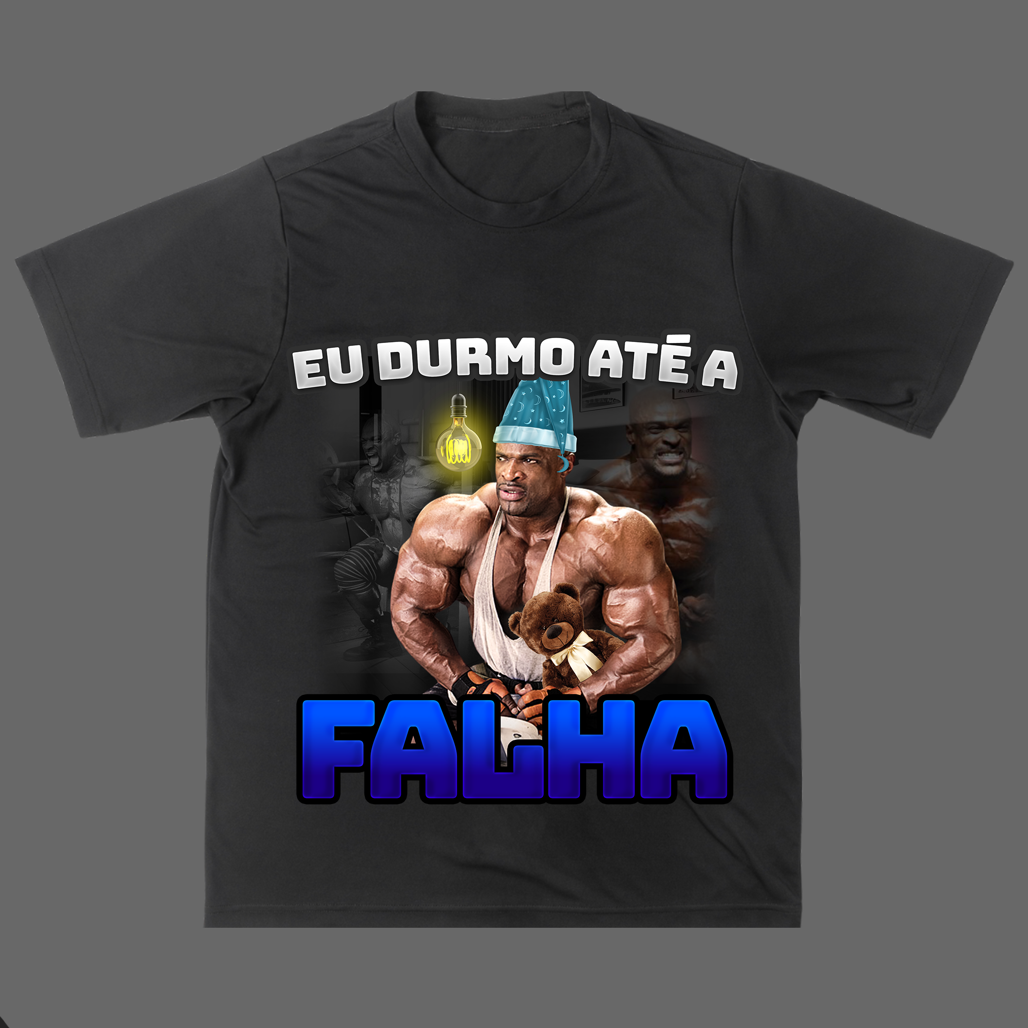 Nome do produto: Camisa - Eu Durmo Até a Falha 