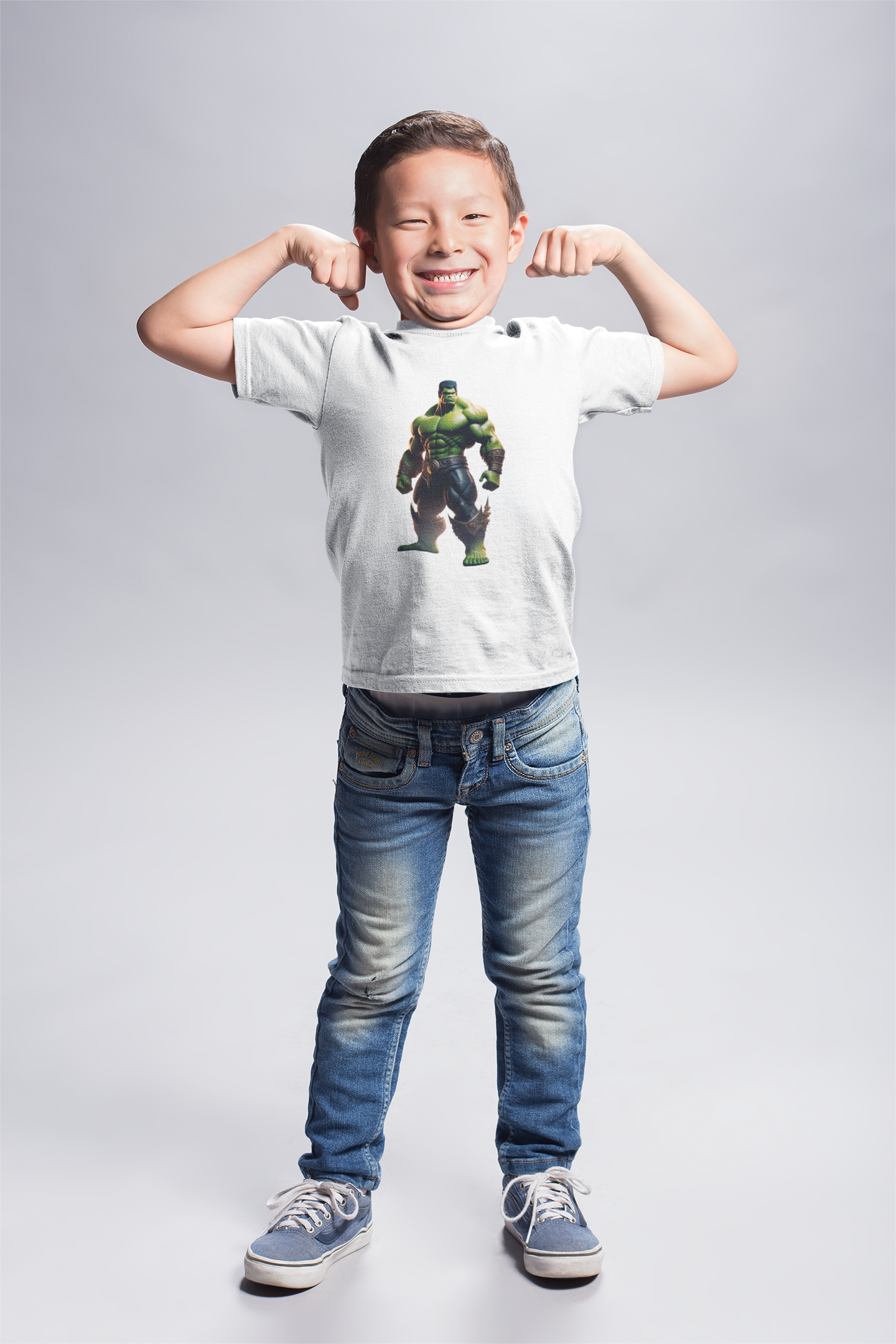 Nome do produto: O Incrível Hulk - camiseta infantil