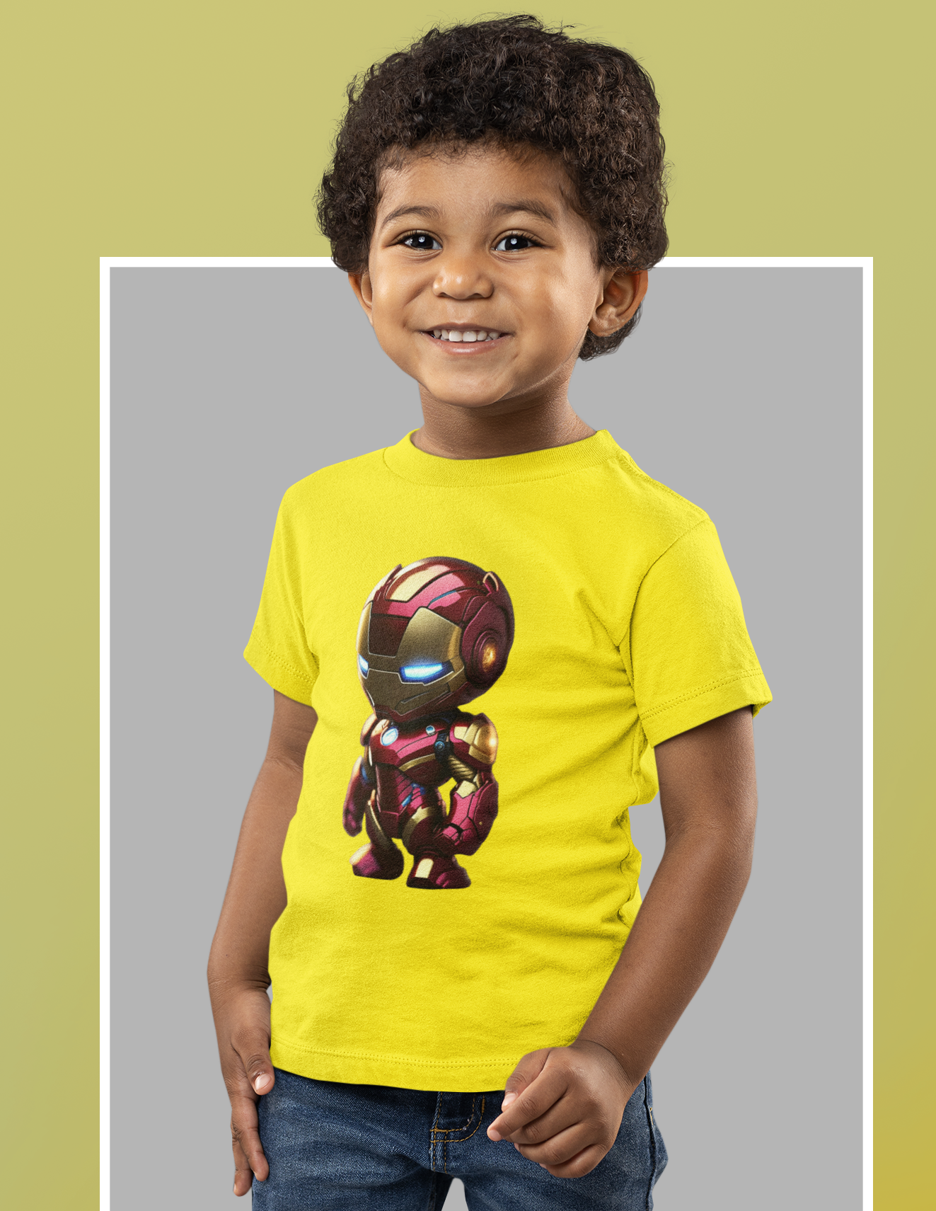 Nome do produto: Homem de Ferro criança - camiseta infantil