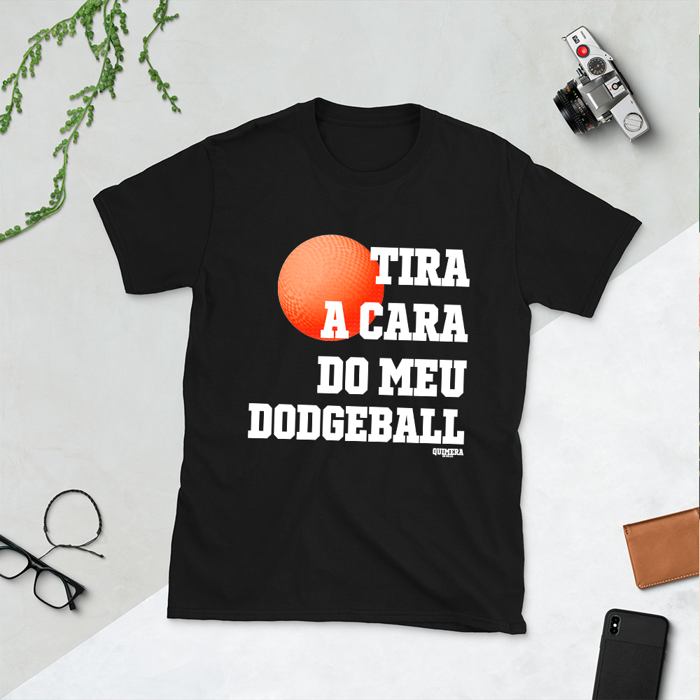 Nome do produto: Camiseta / Tira a cara do meu dodgeball