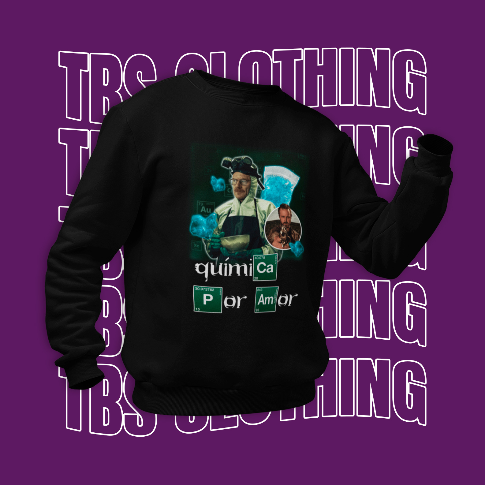 Nome do produto: Química por amor (Moletom)