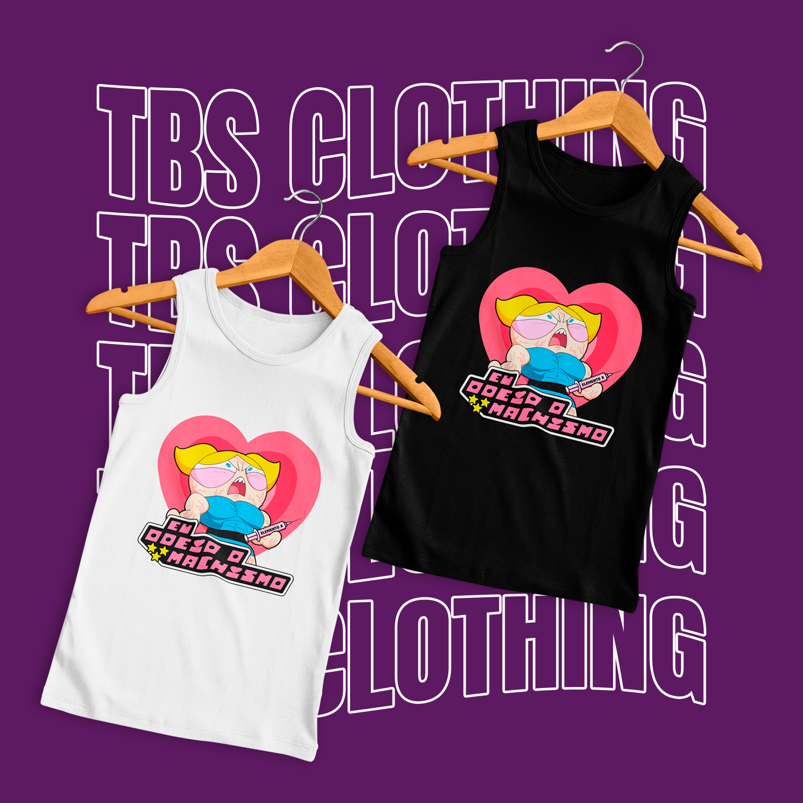 Nome do produto: Eu odeio o machismo (Regata)