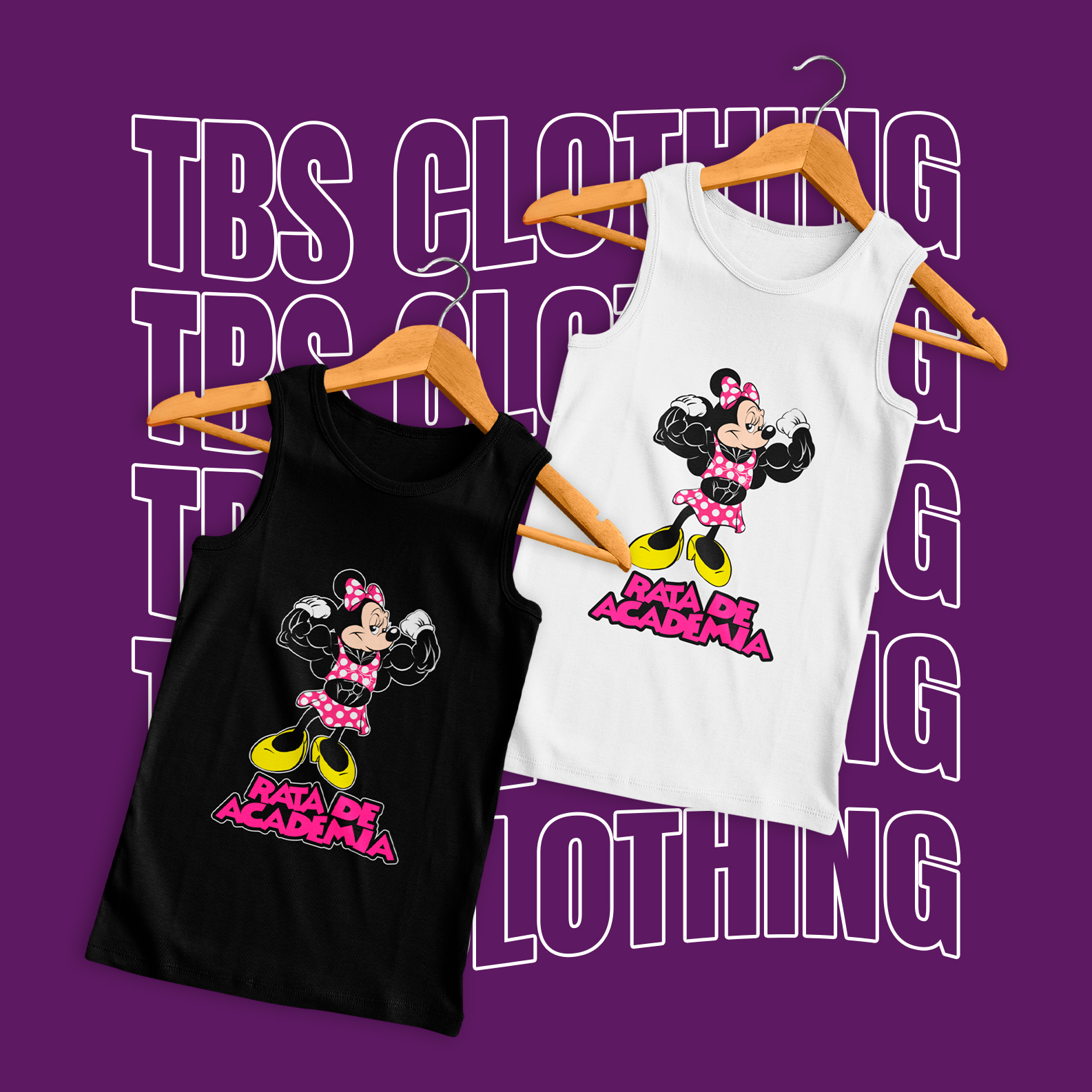 Nome do produto: Rata de academia (Regata)