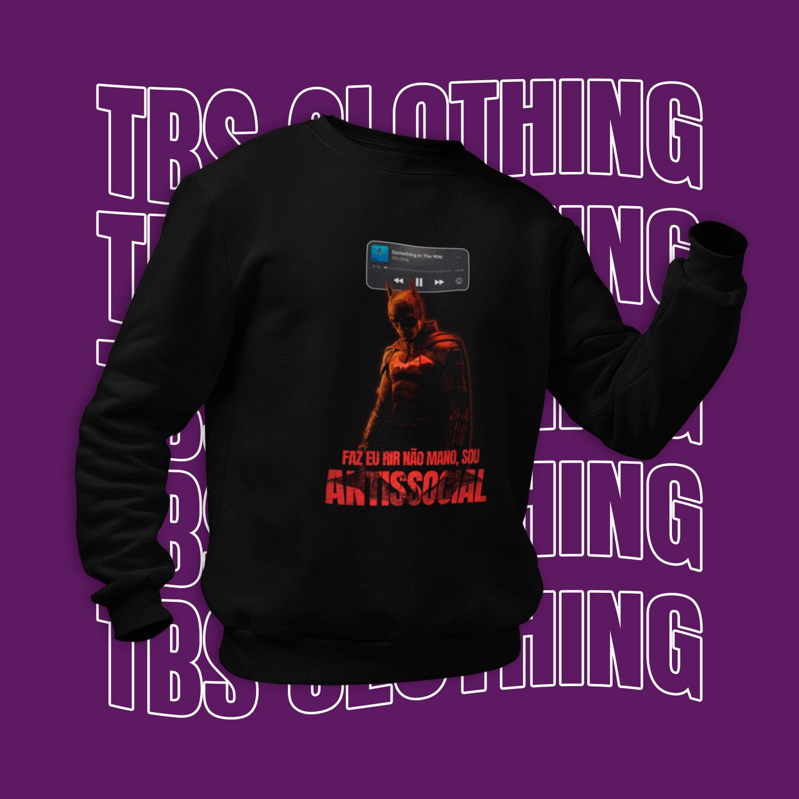 Nome do produto: Sou antissocial (Moletom)