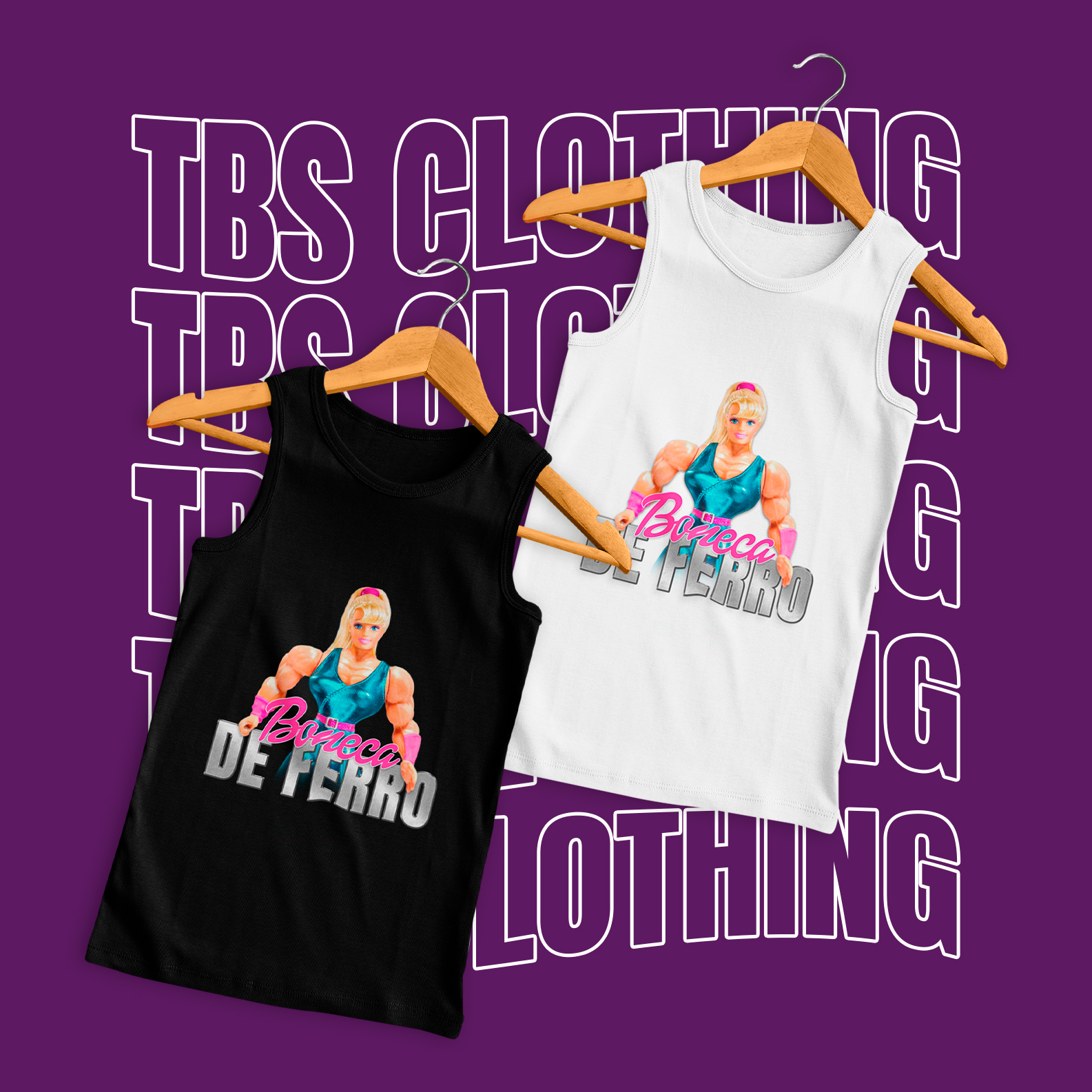 Nome do produto: Boneca de ferro (Regata)