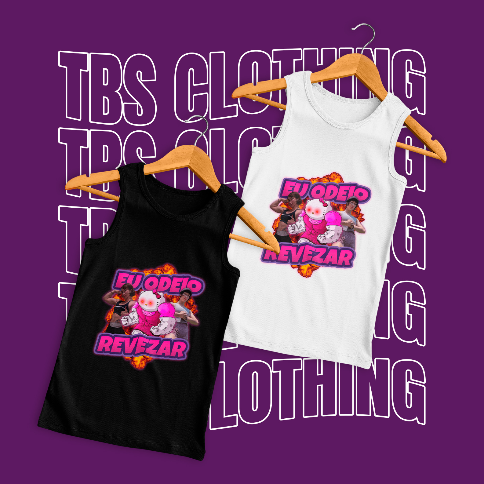 Nome do produto: Eu odeio revezar - Feminina (Regata)