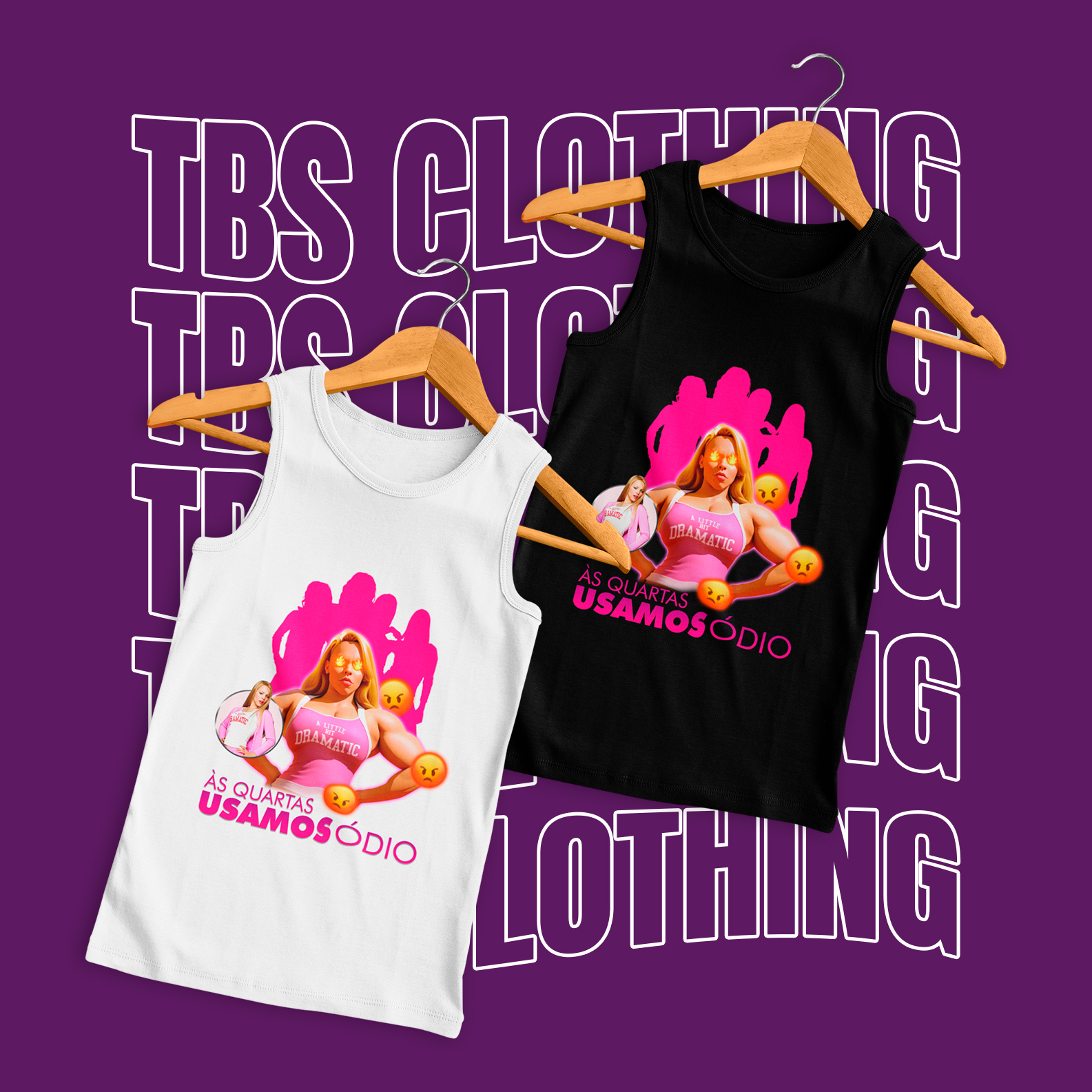 Nome do produto: Às quartas usamos ódio (Regata)