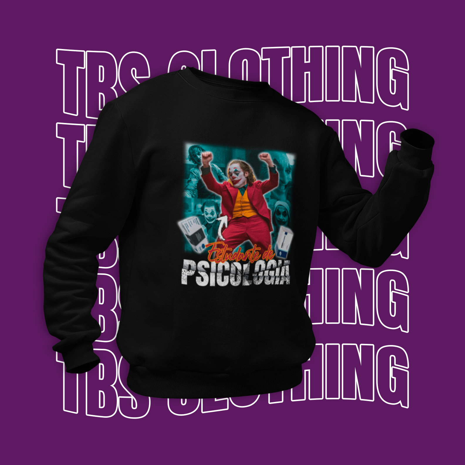 Nome do produto: Estudante de psicologia (Moletom)