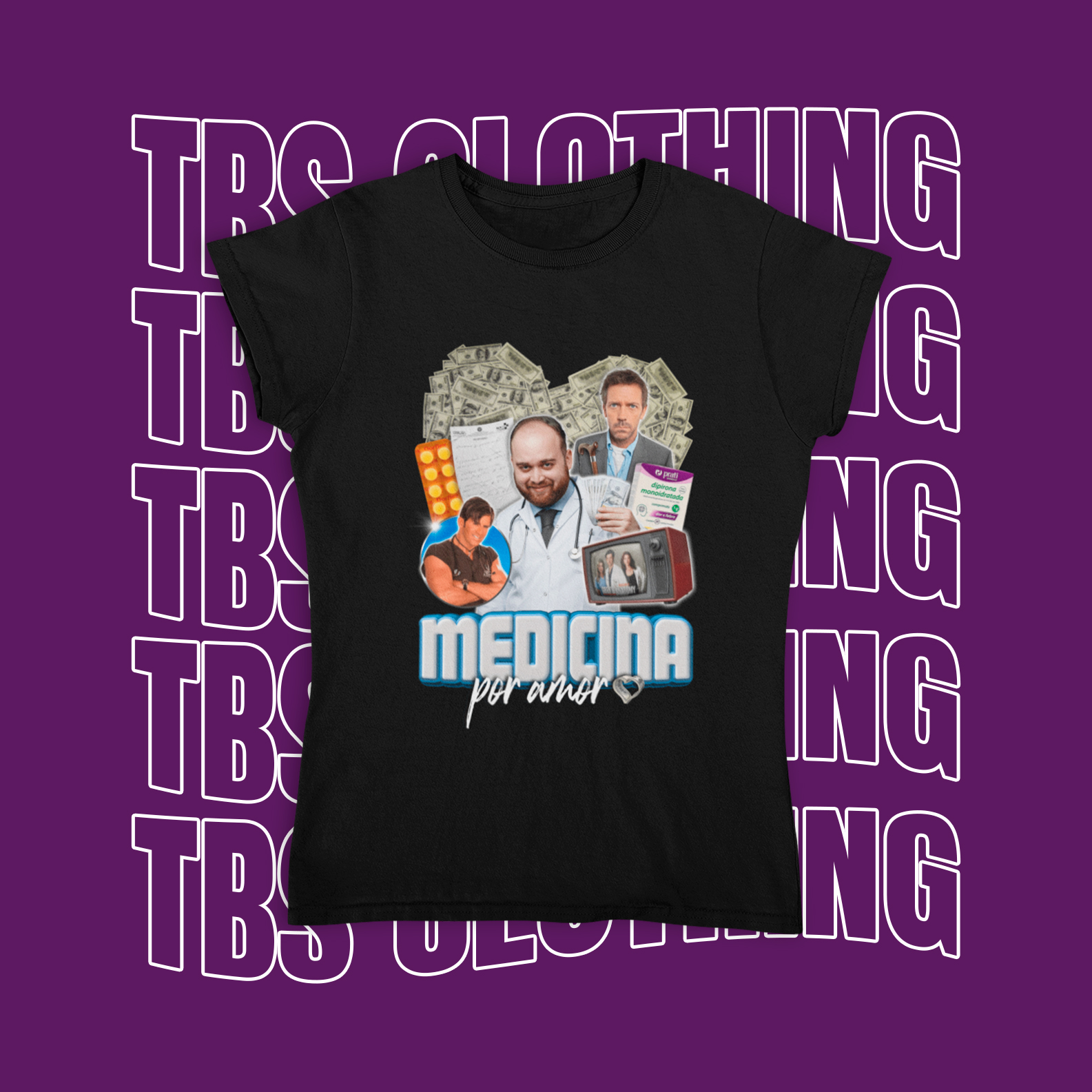 Nome do produto: Medicina por amor (Baby Look)