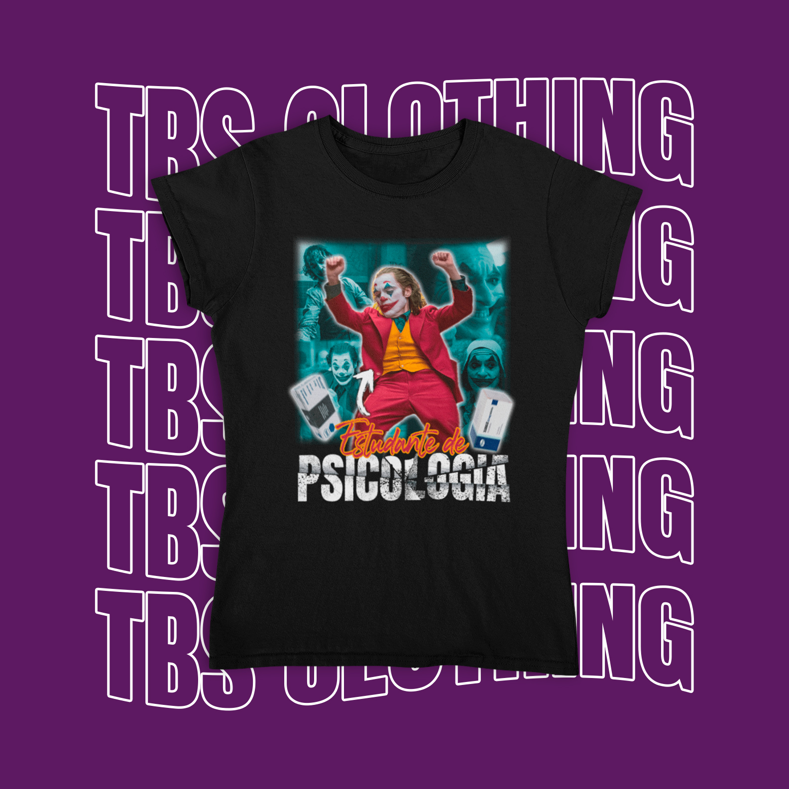 Nome do produto: Estudante de psicologia (Baby Look)