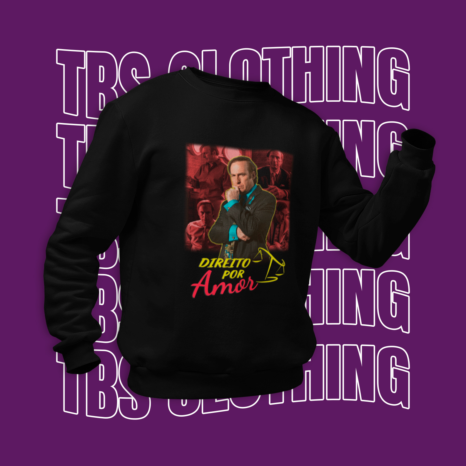 Nome do produto: Direito por amor (Moletom)