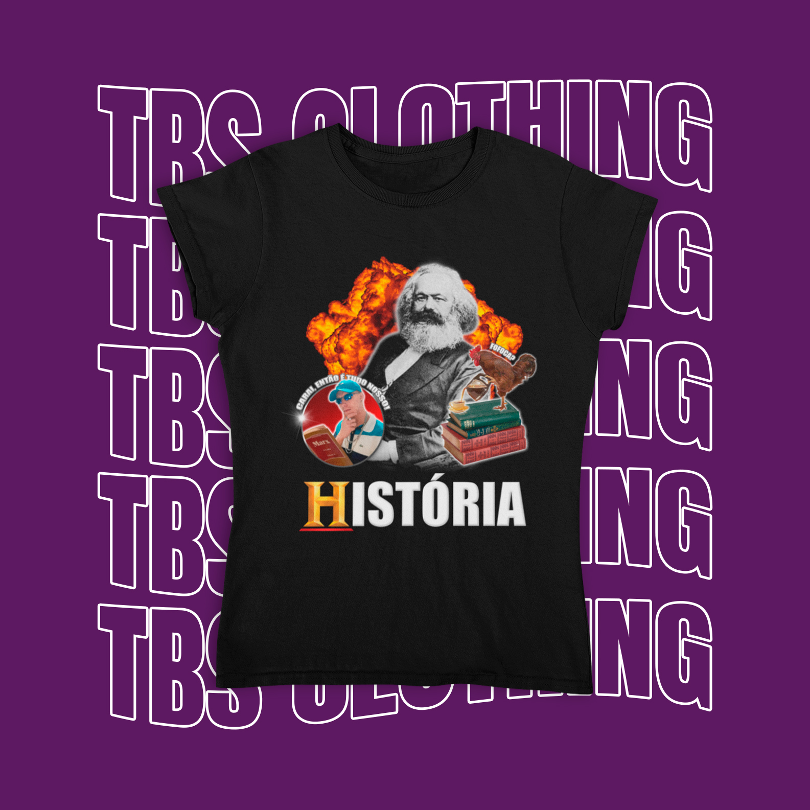 Nome do produto: História (Baby Look)