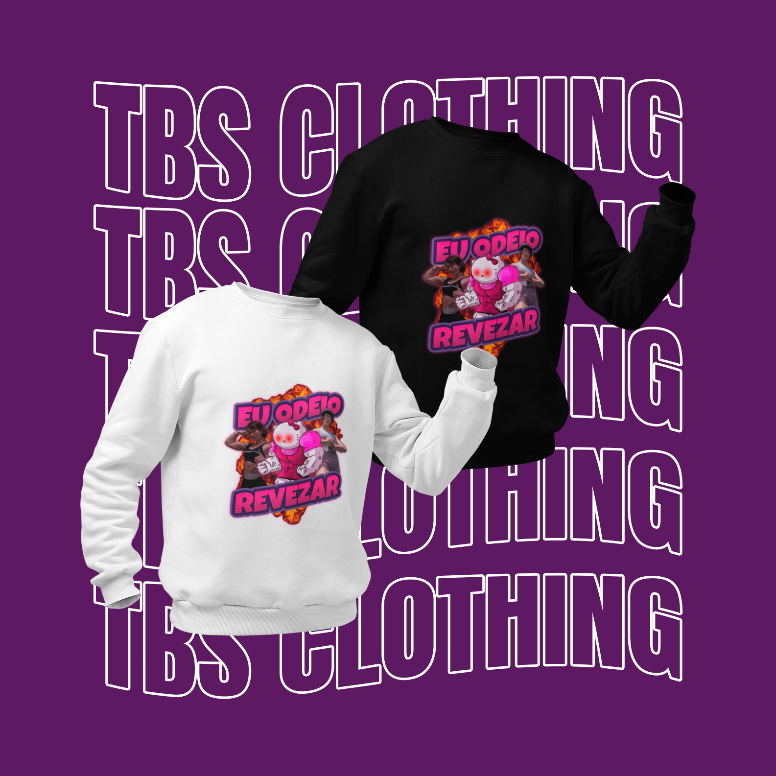 Nome do produto: Eu odeio revezar - Feminina (Moletom)