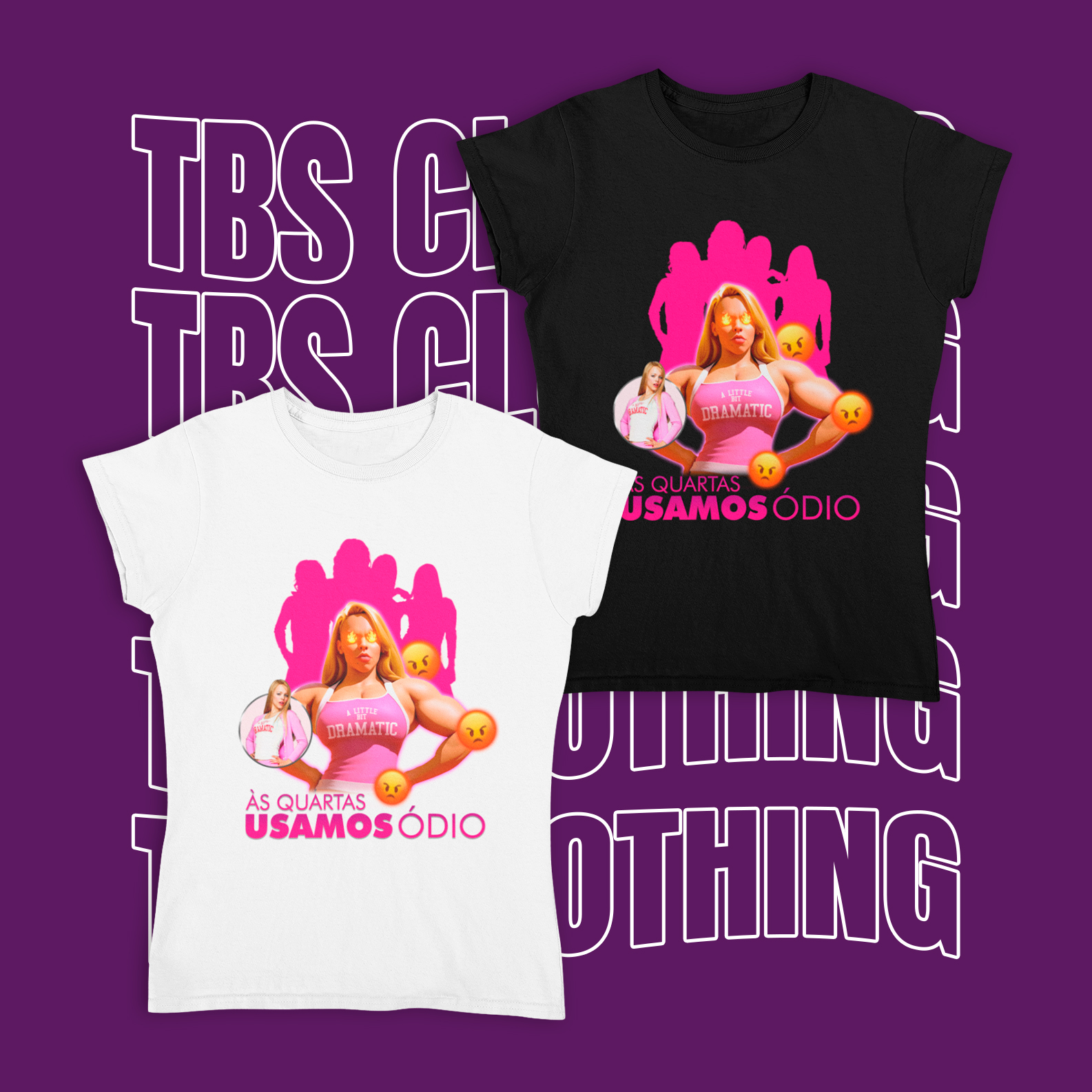 Nome do produto: Às quartas usamos ódio (Baby Look)