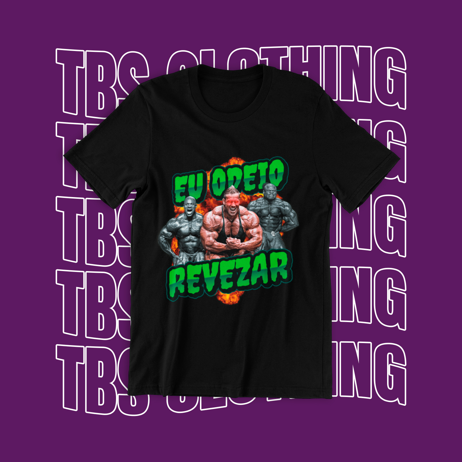 Nome do produto: Eu odeio revezar - Masculina 