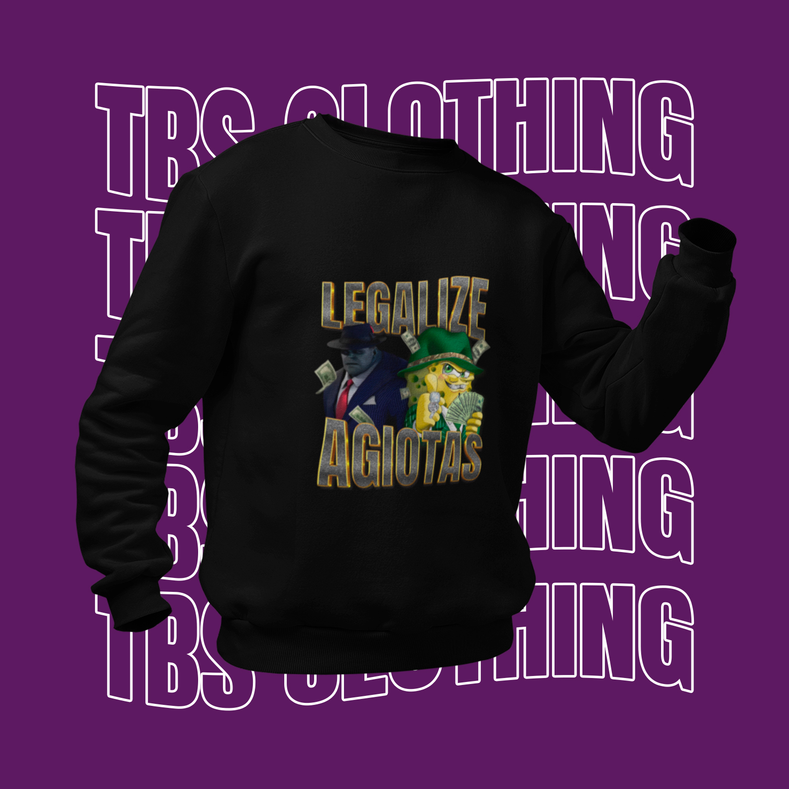 Nome do produto: Legalize Agiotas (Moletom)