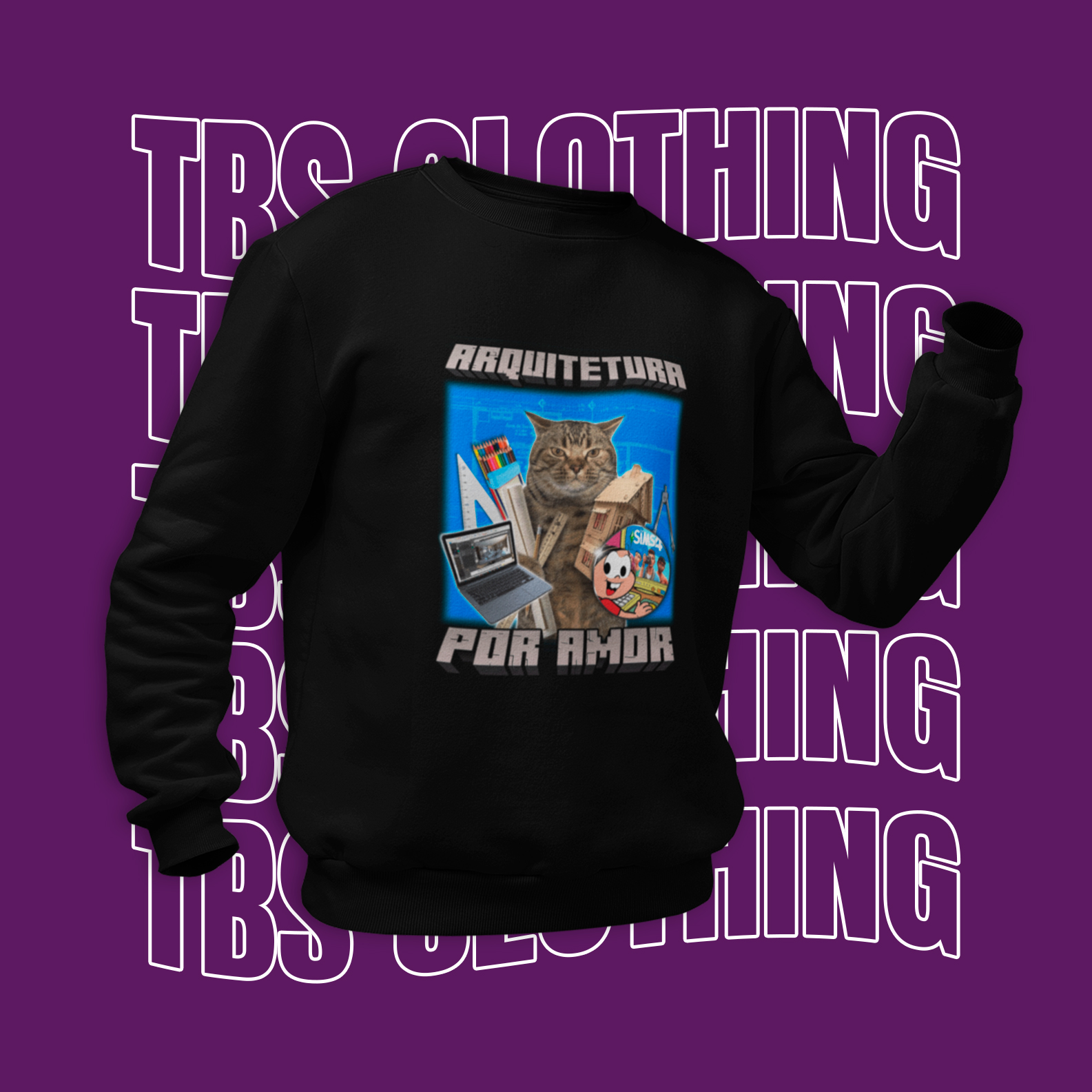 Nome do produto: Arquitetura por amor (Moletom)