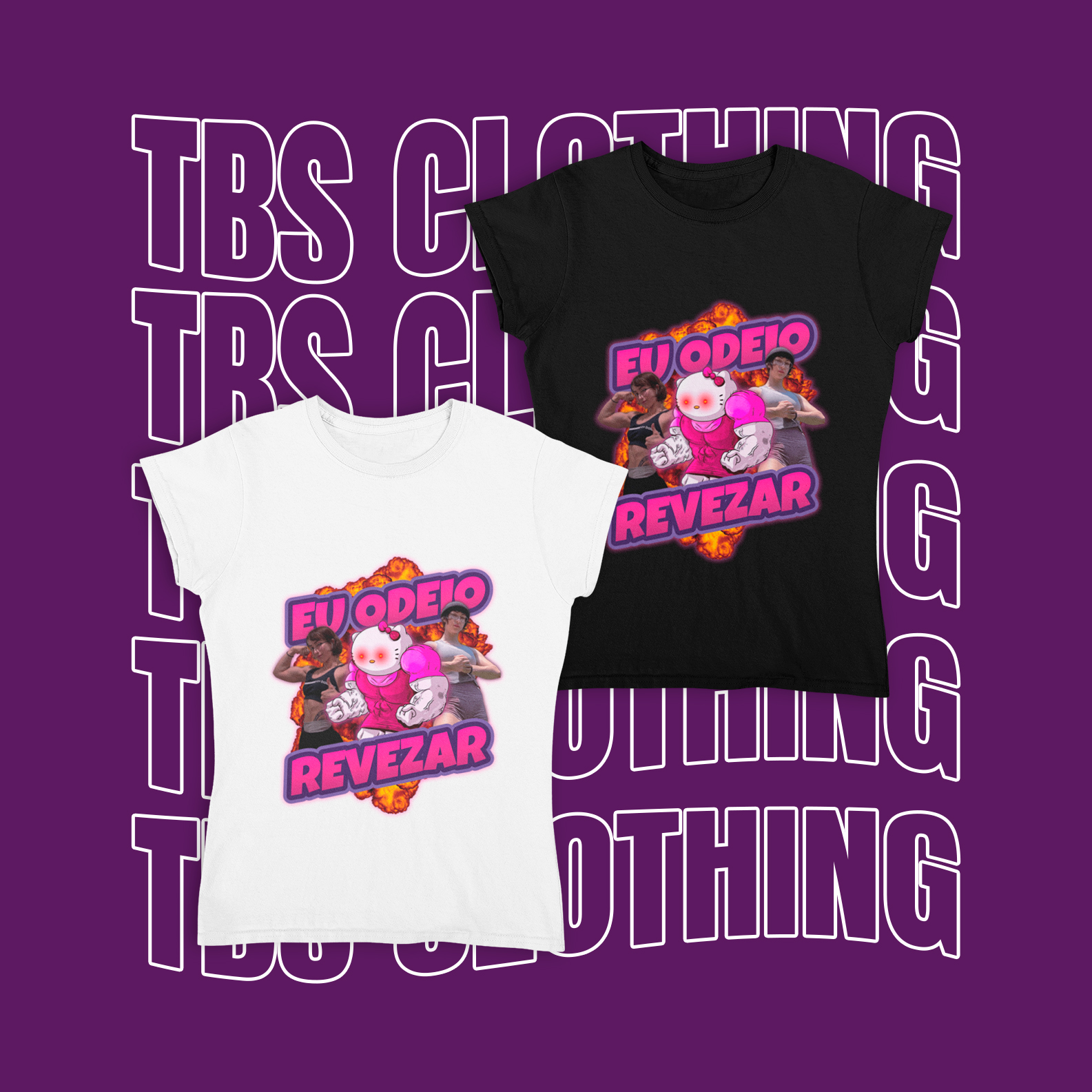 Nome do produto: Eu odeio revezar - Feminina (Baby Look)