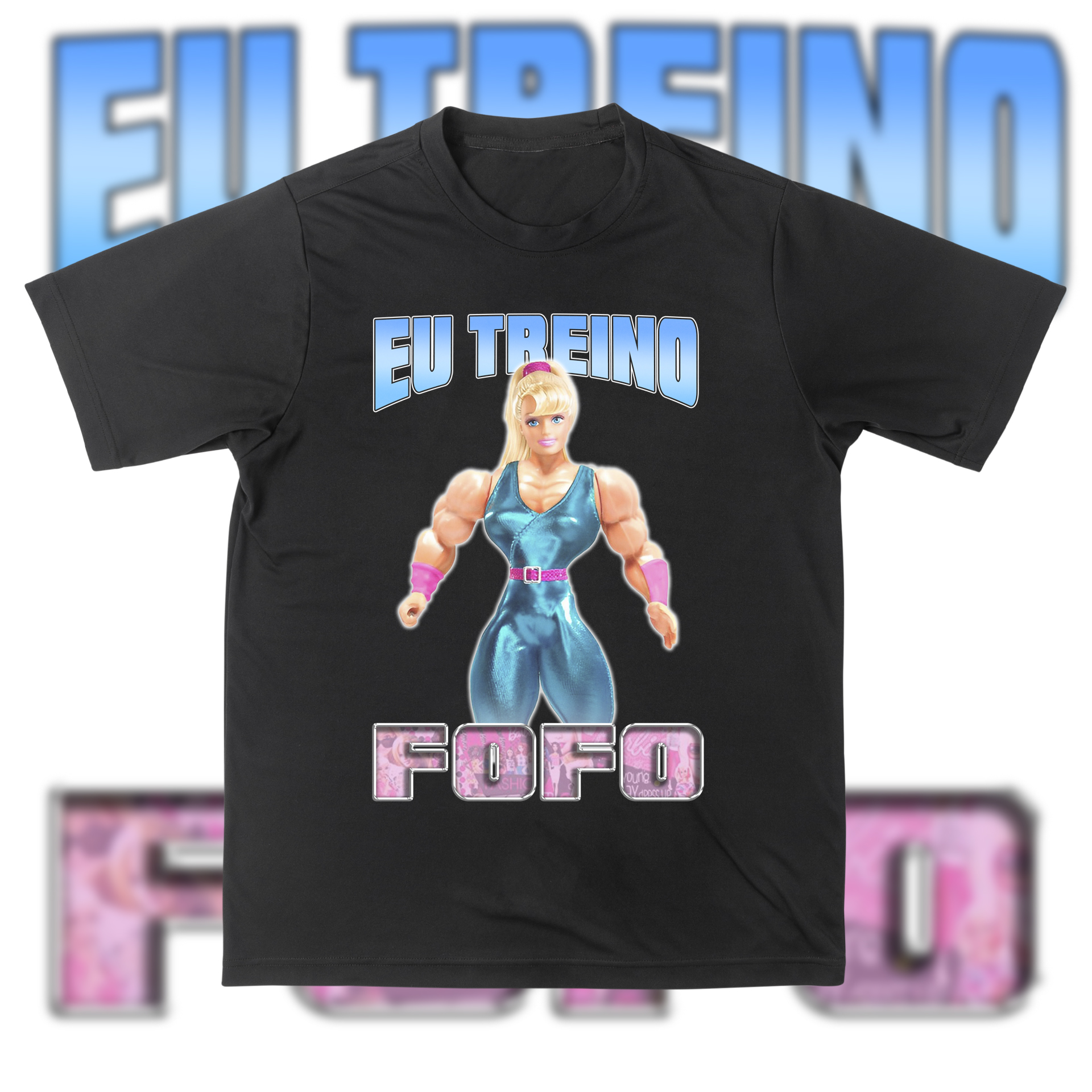 Nome do produto: Eu treino fofo barbie