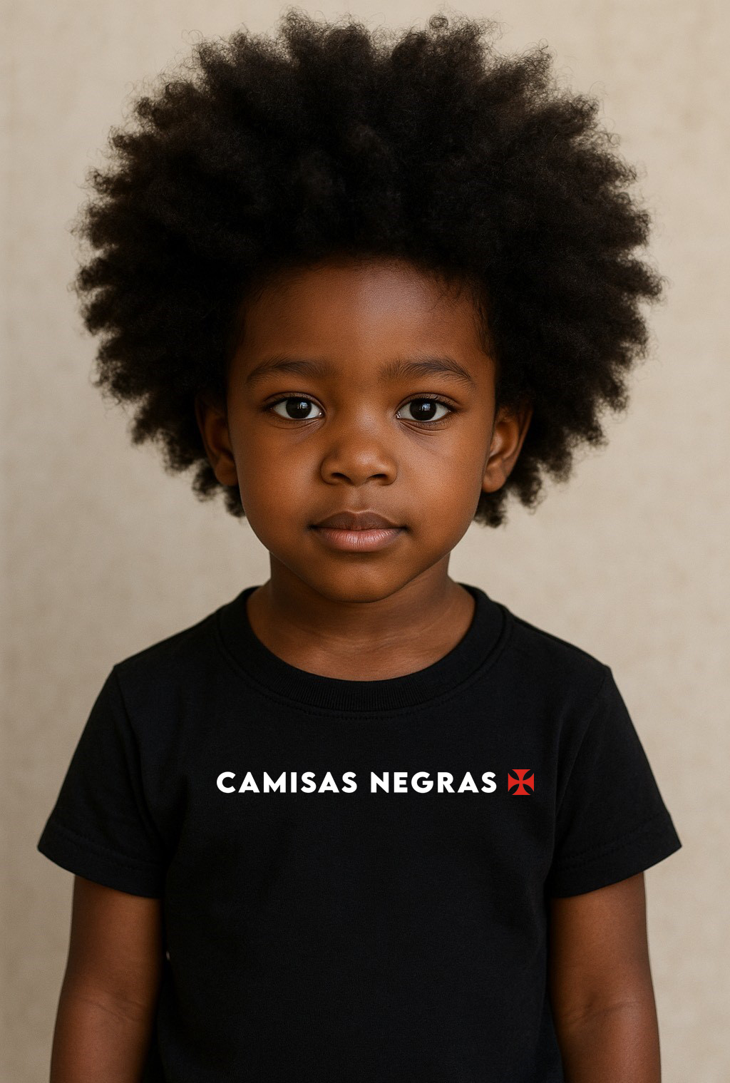 Nome do produto: Infantil - Camisas Negras