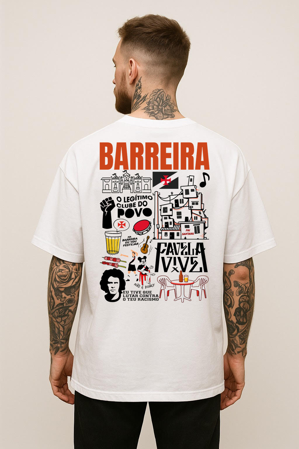 Nome do produto  Barreira em sua Essência - Oversized