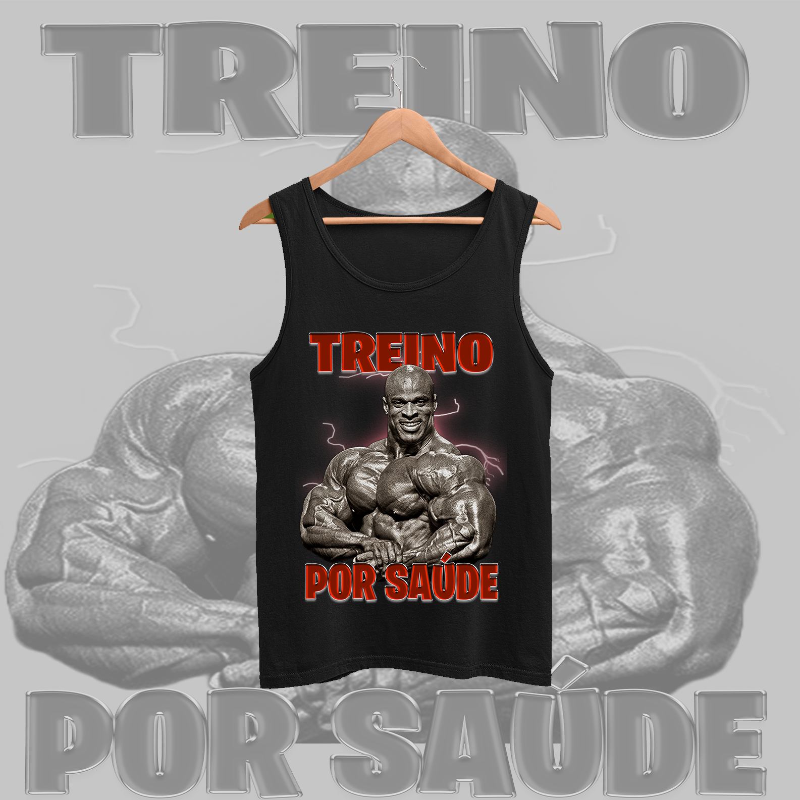 Nome do produto: Regata - Treino por saúde 