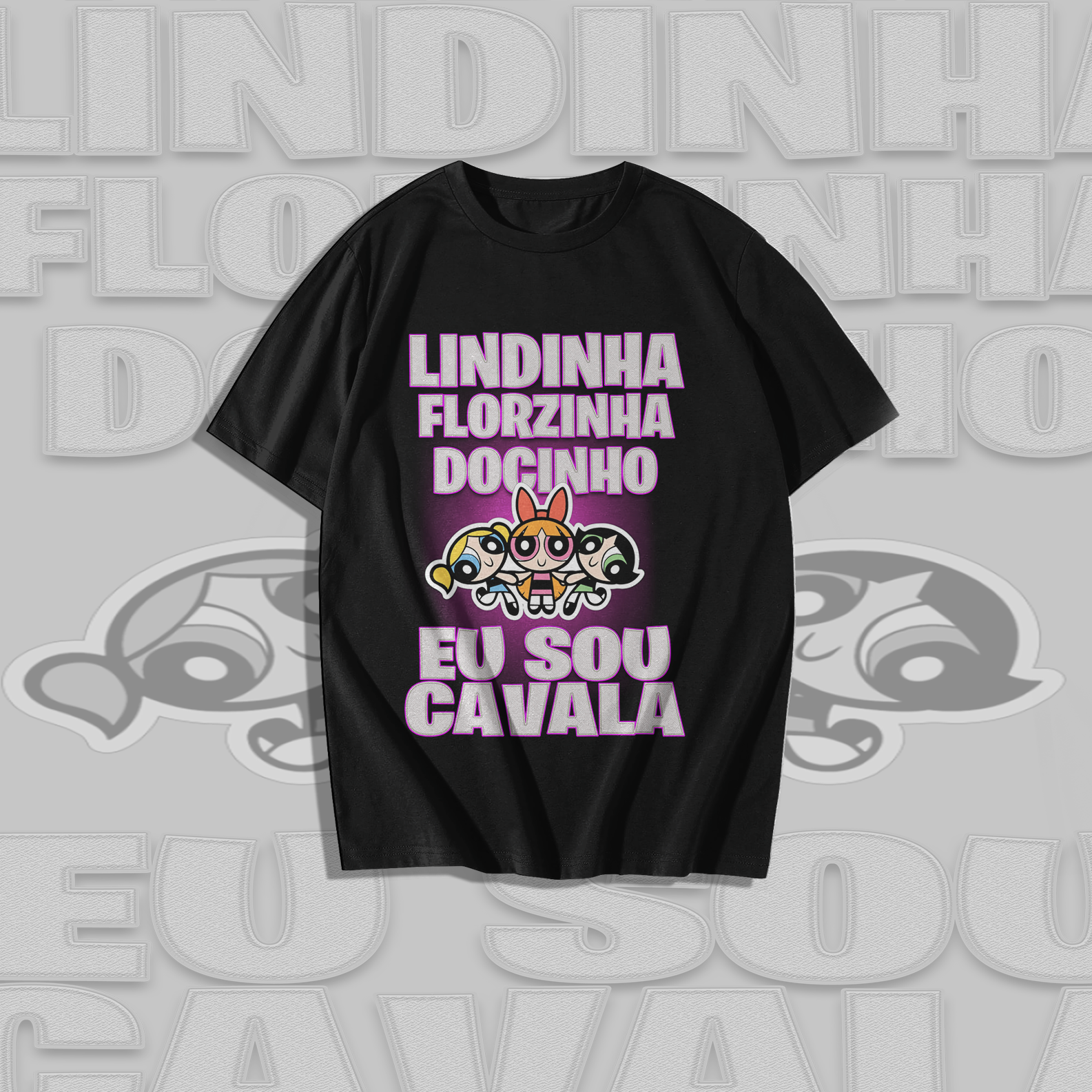Nome do produto: Camiseta Eu sou cavala