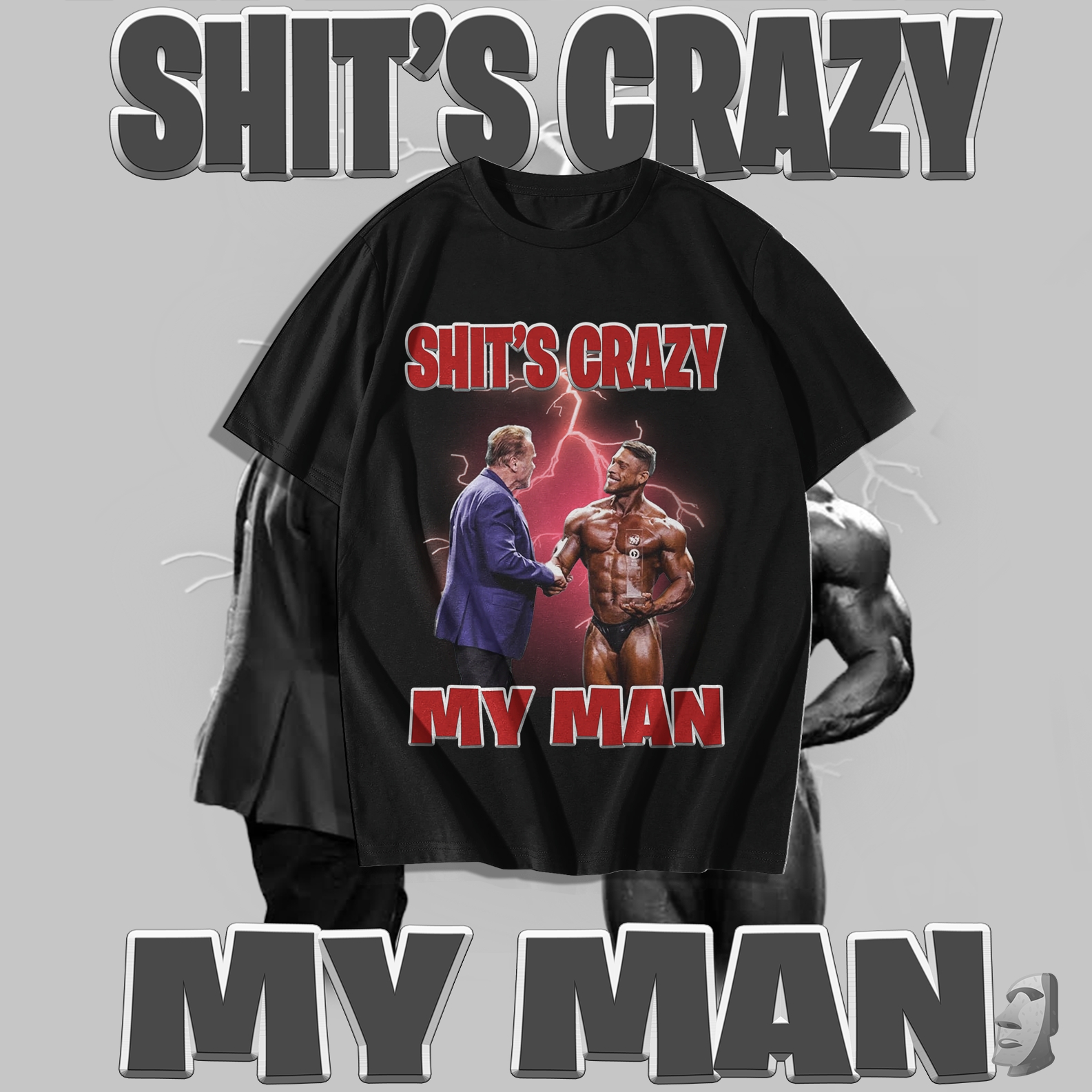 Nome do produto: Shit\'s Crazy My Man - Ramon