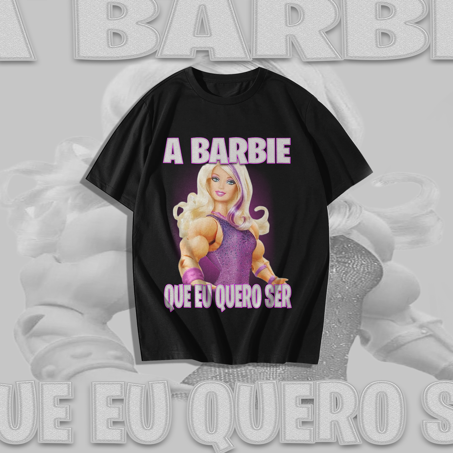 Nome do produto: Camiseta Barbie
