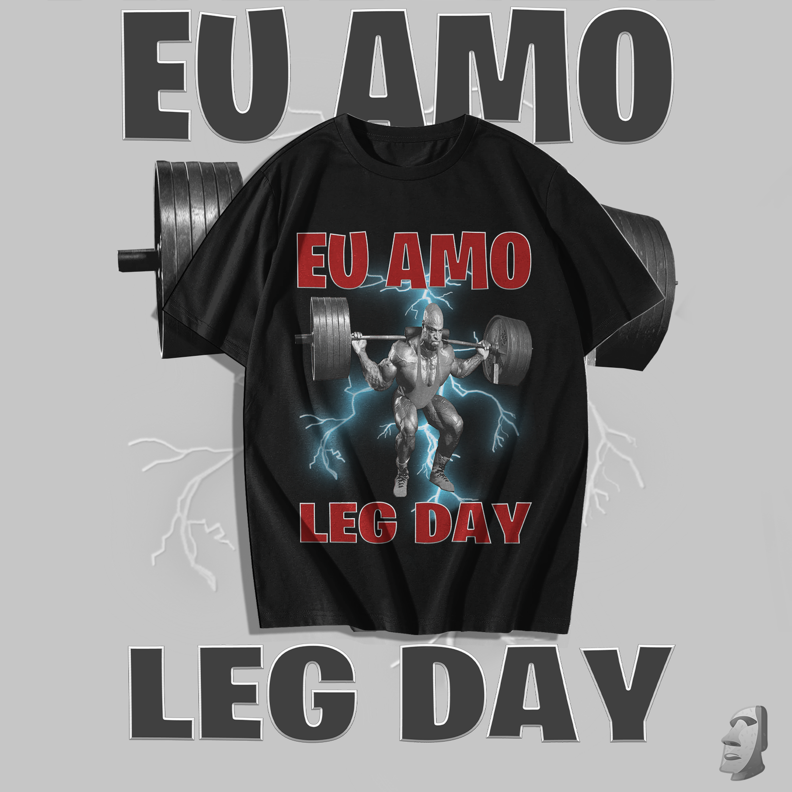 Nome do produto: Camiseta - Eu amo Leg Day