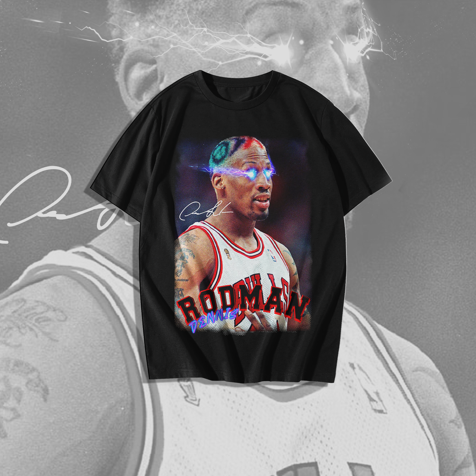Nome do produto: Camiseta Dennis Rodman