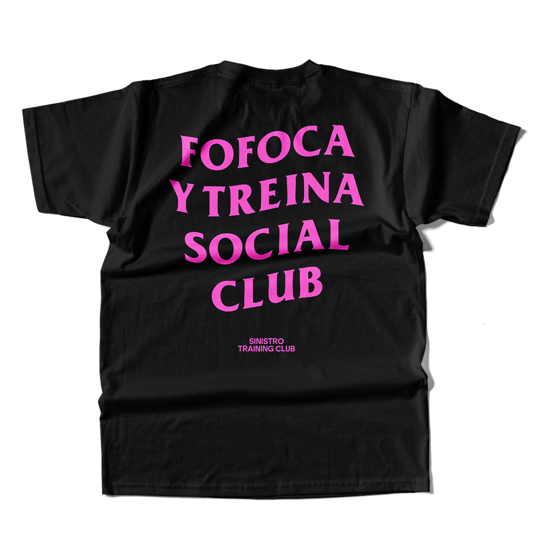 Nome do produto: Regular Tee Fofoca y Treina Social Club