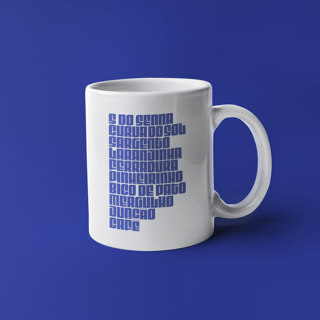 Caneca Meu lugar é em Interlagos