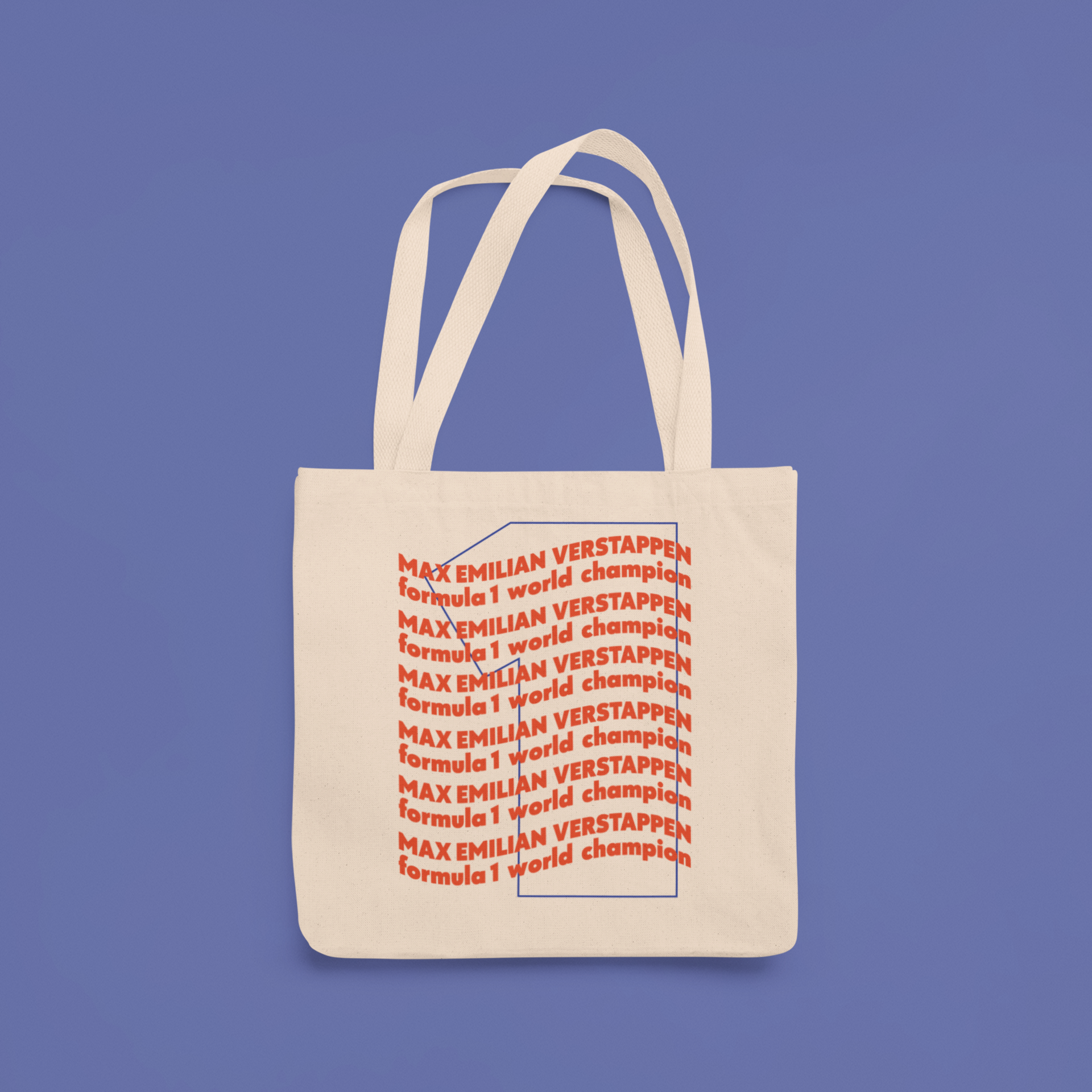 Ecobag Max Verstappen, The World Champion