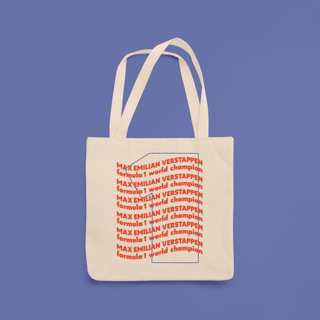 Ecobag Max Verstappen, The World Champion