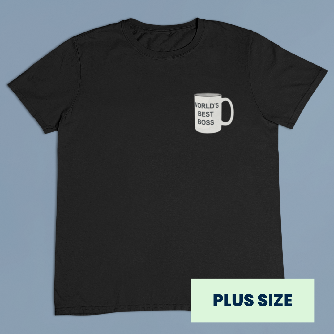 Nome do produto: CAMISETA PLUS SIZE BEST BOSS
