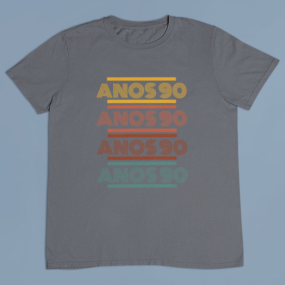Nome do produto: CAMISETA BÁSICA ANOS 90