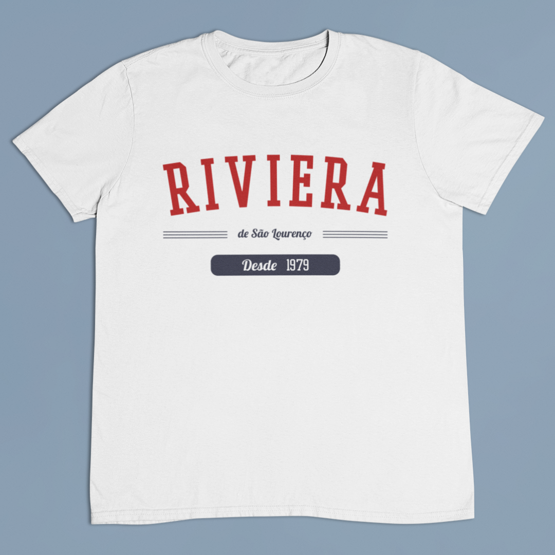 Nome do produto: CAMISETA BÁSICA RIVIERA DE SÃO LOURENÇO