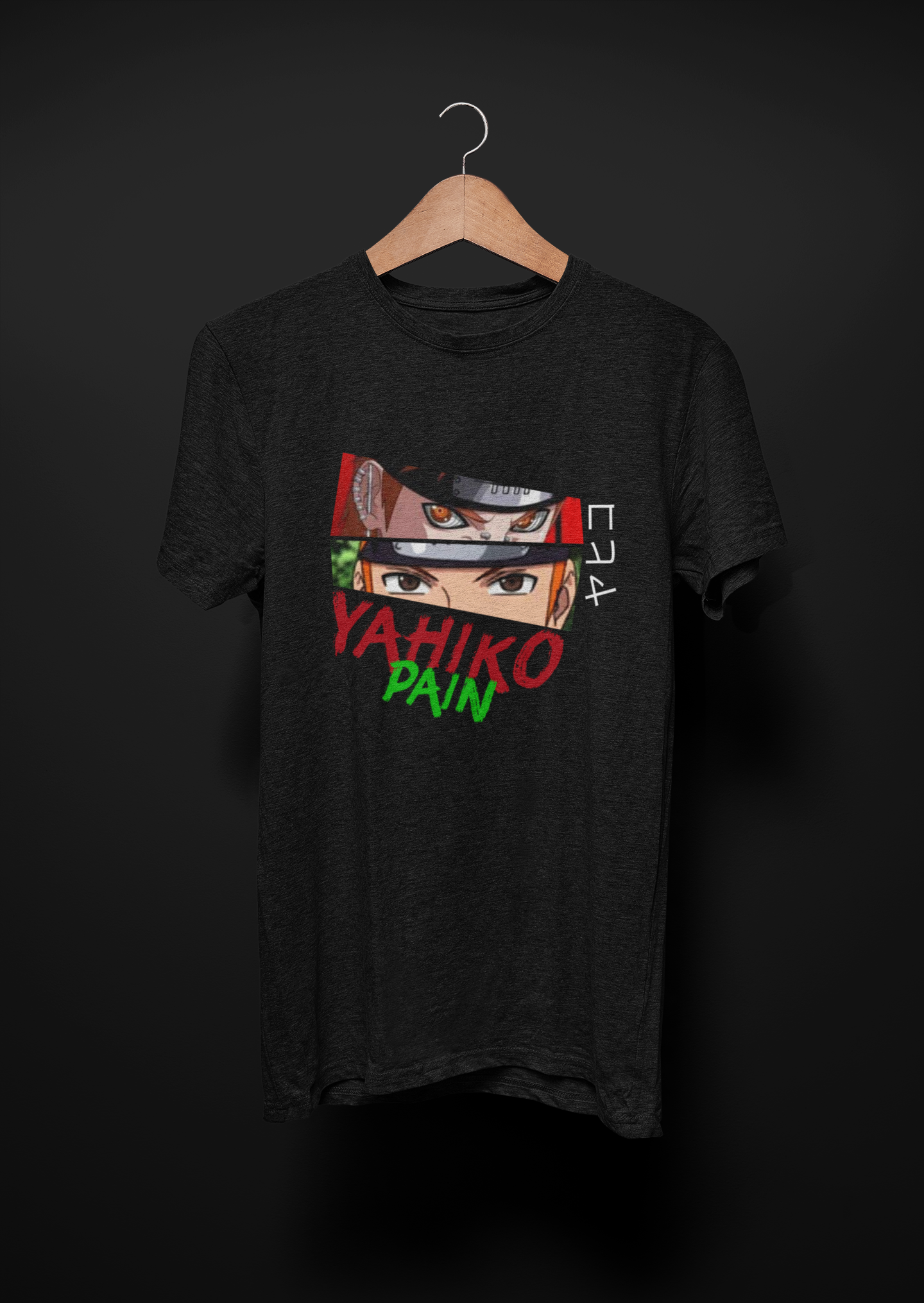 Nome do produto: CAMISETA YAHIKO - AKATSUKI ORIGINAL 