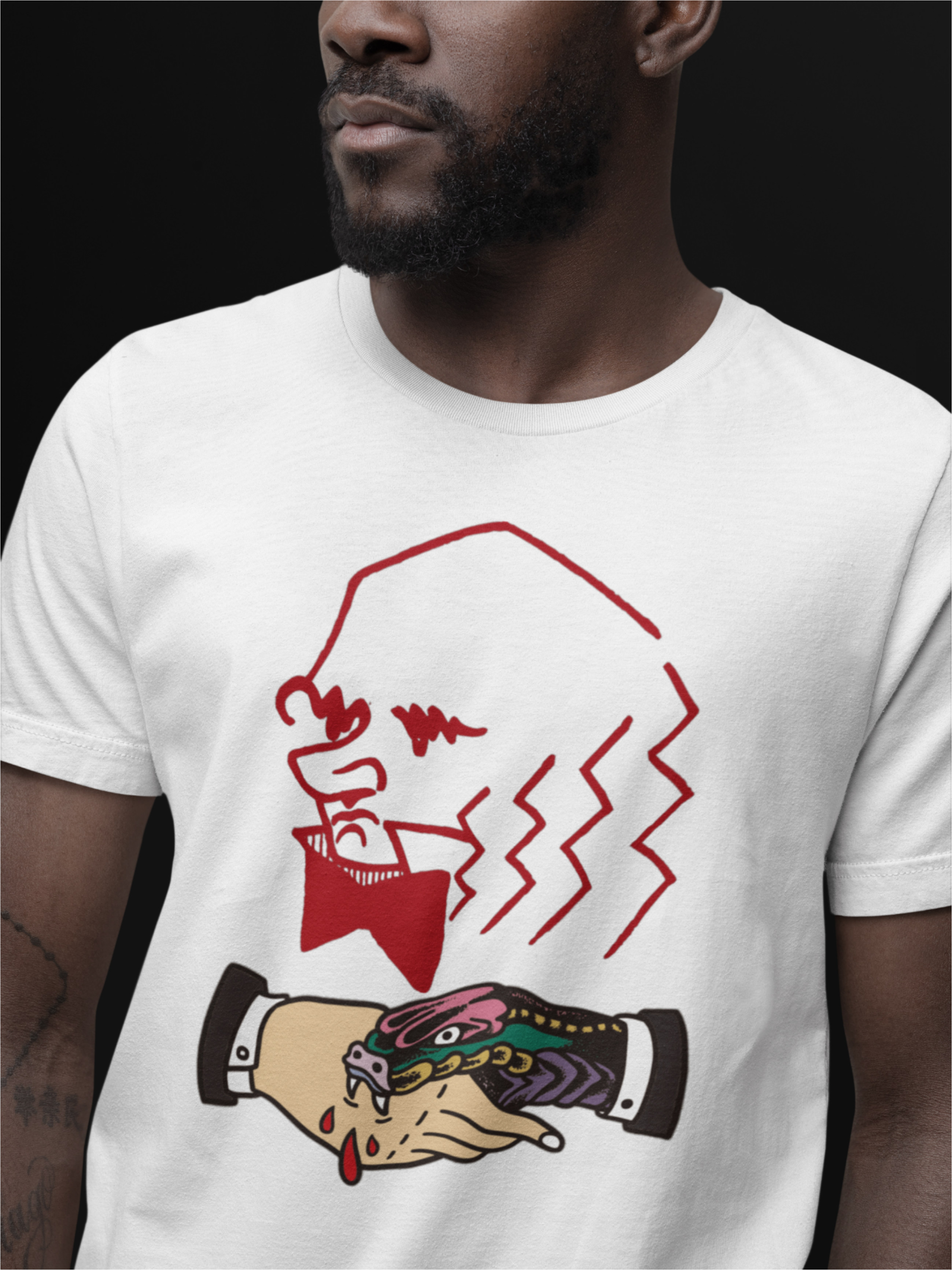 Nome do produto: CAMISETA BIOLOGIA DARWIN BRANCA 