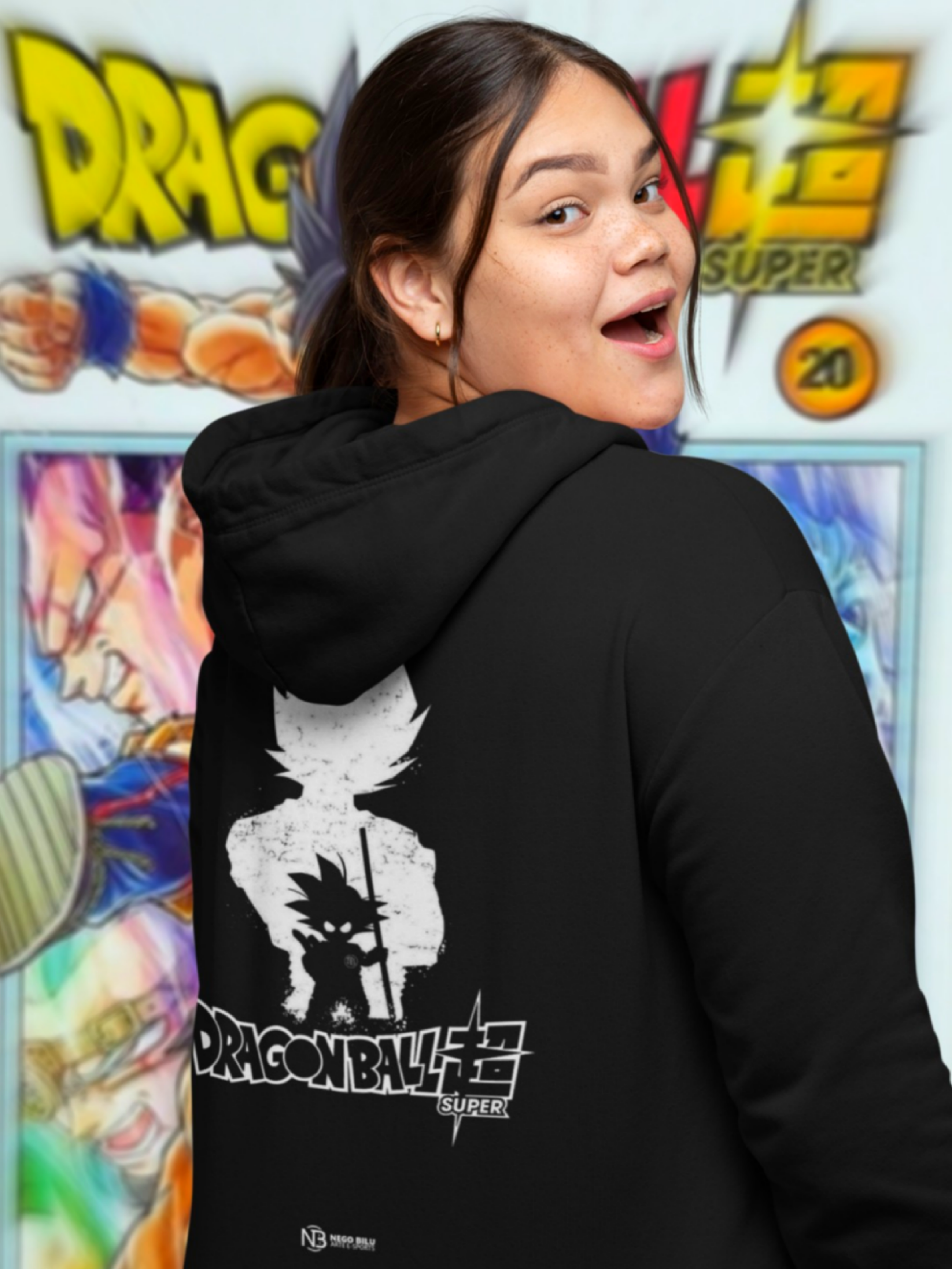 Nome do produto: MOLETOM DRAGON BALL SUPER 