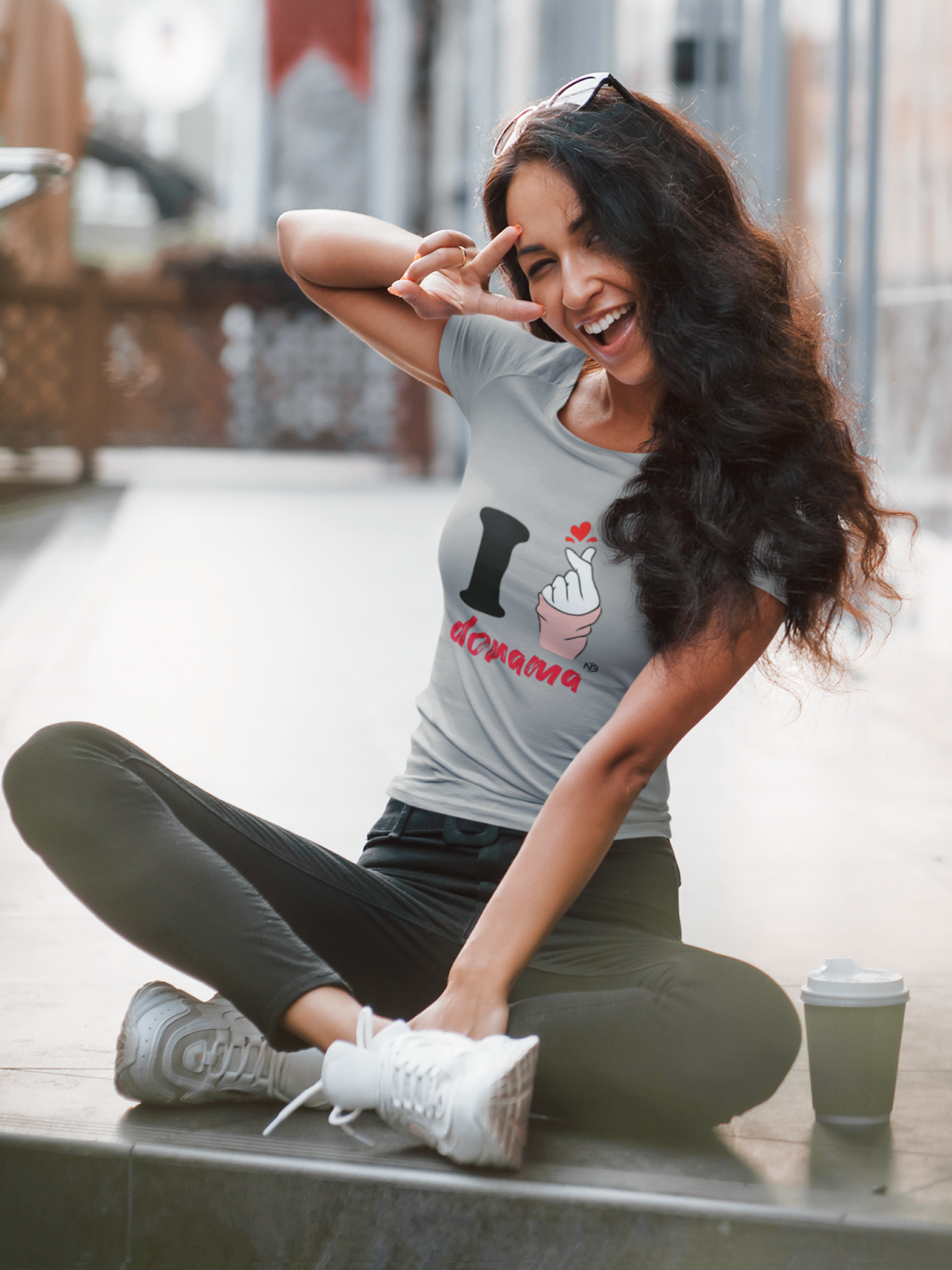 Nome do produto: BABY LONG I LOVE DORAMAS 