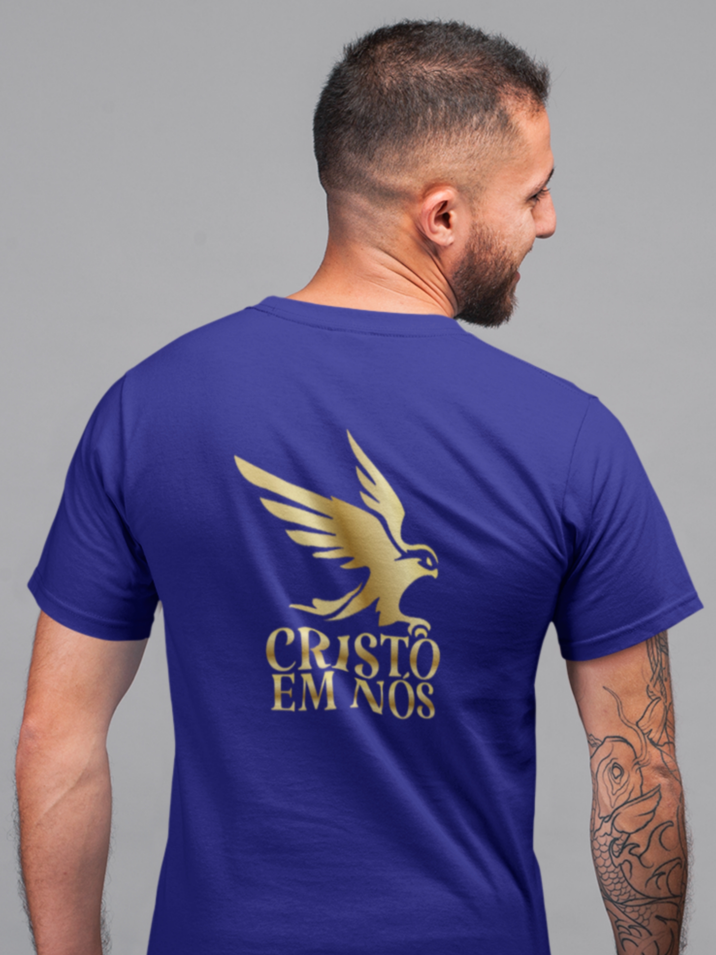 Nome do produto: CAMISETA CRISTO EM NÓS 