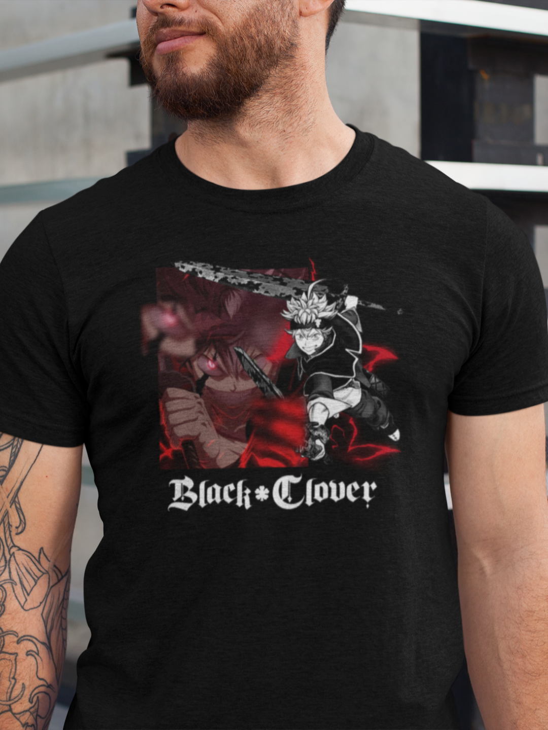 Nome do produto: CAMISETA BLACK CLOVER - ASTA