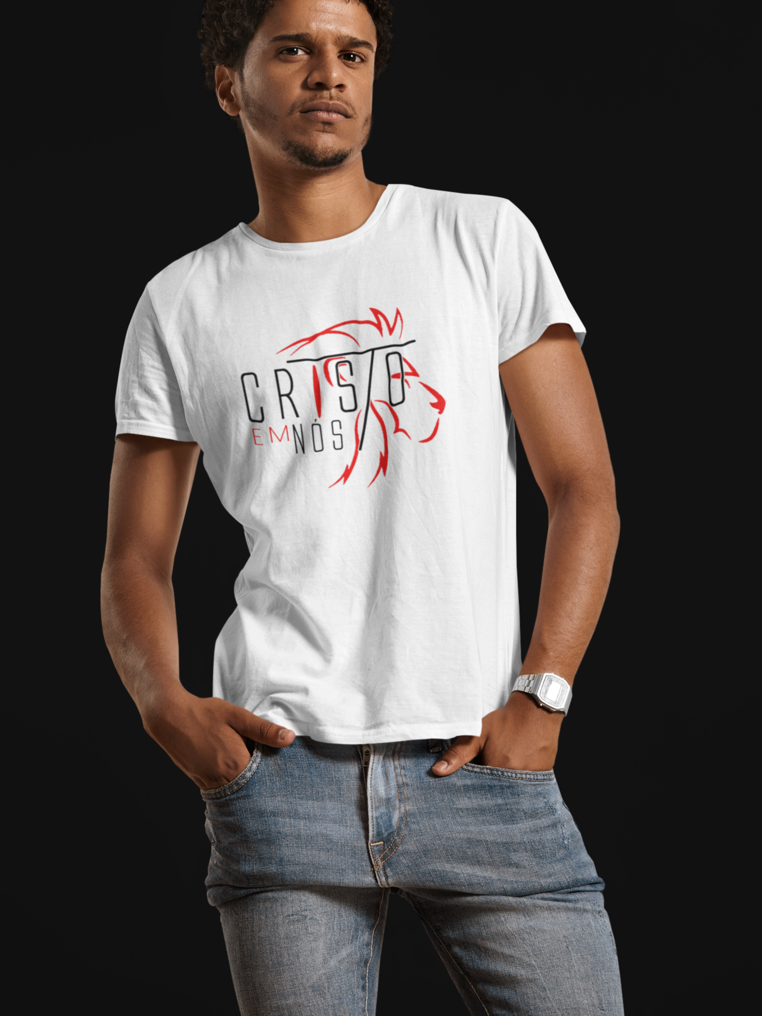 Nome do produto: CAMISETA CRISTO EM NÓS 