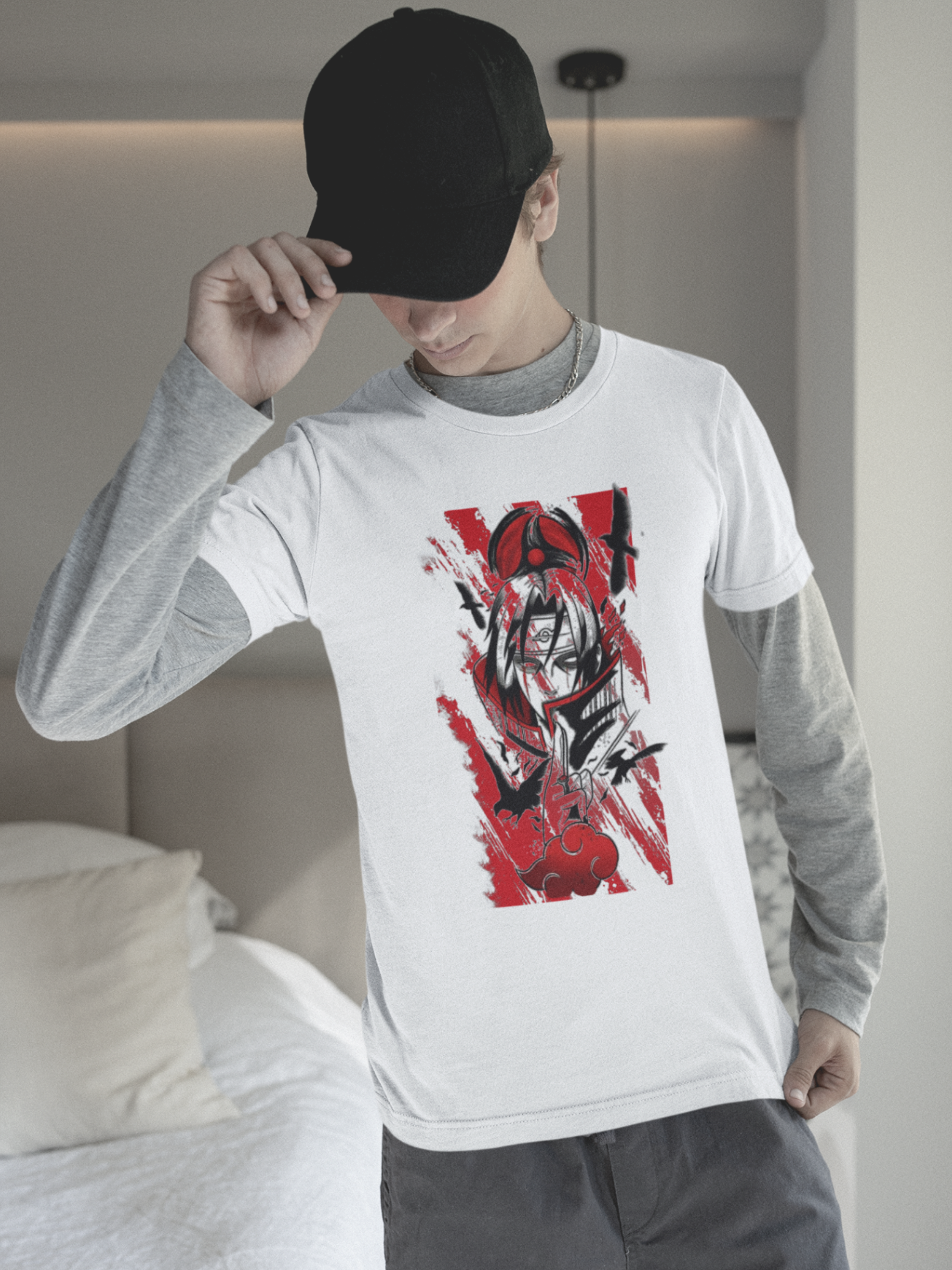 Nome do produto: CAMISA ITACHI UCHIHA 